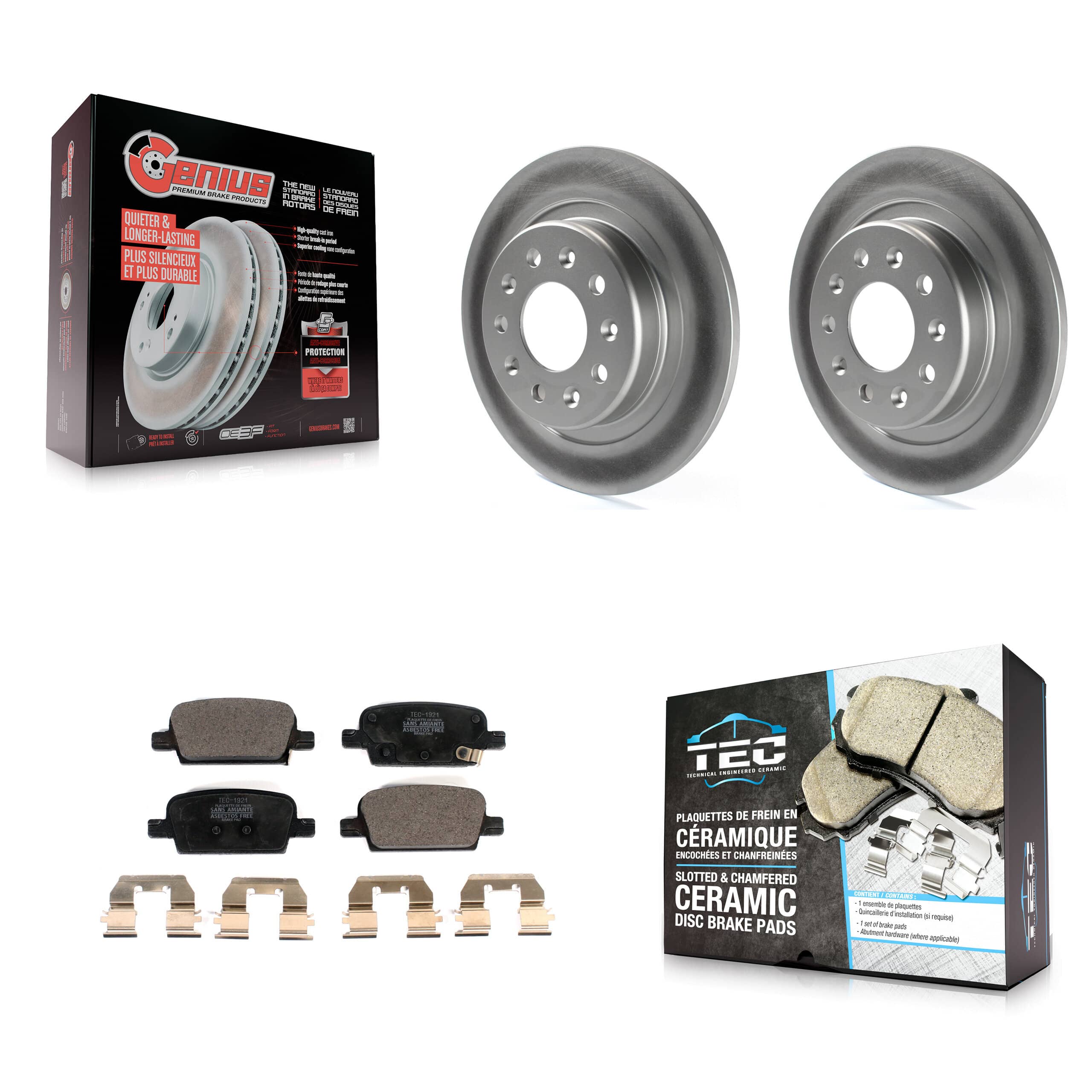 Transit Auto - KGT-102285 - Rear Disc Brake Kits
