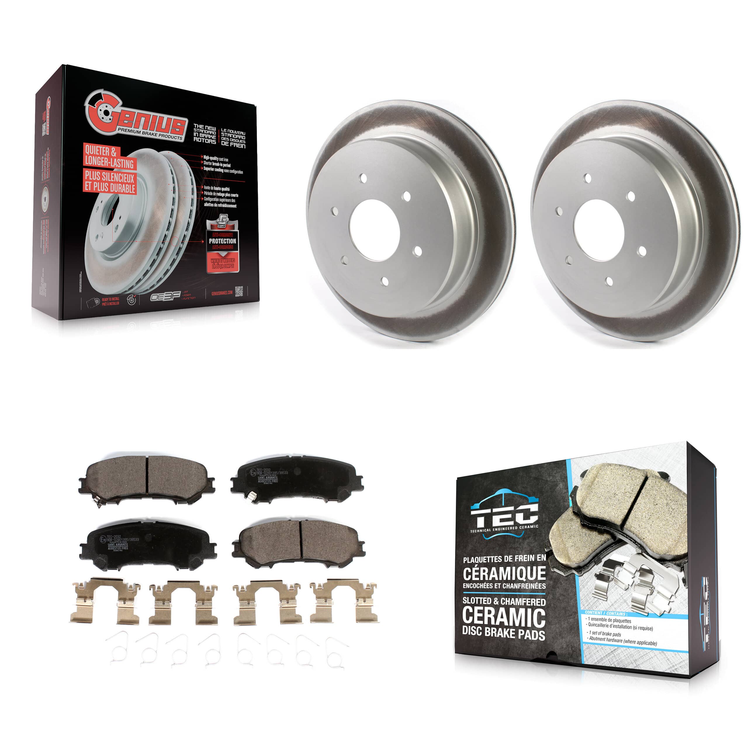 Transit Auto - KGT-102289 - Rear Disc Brake Kits