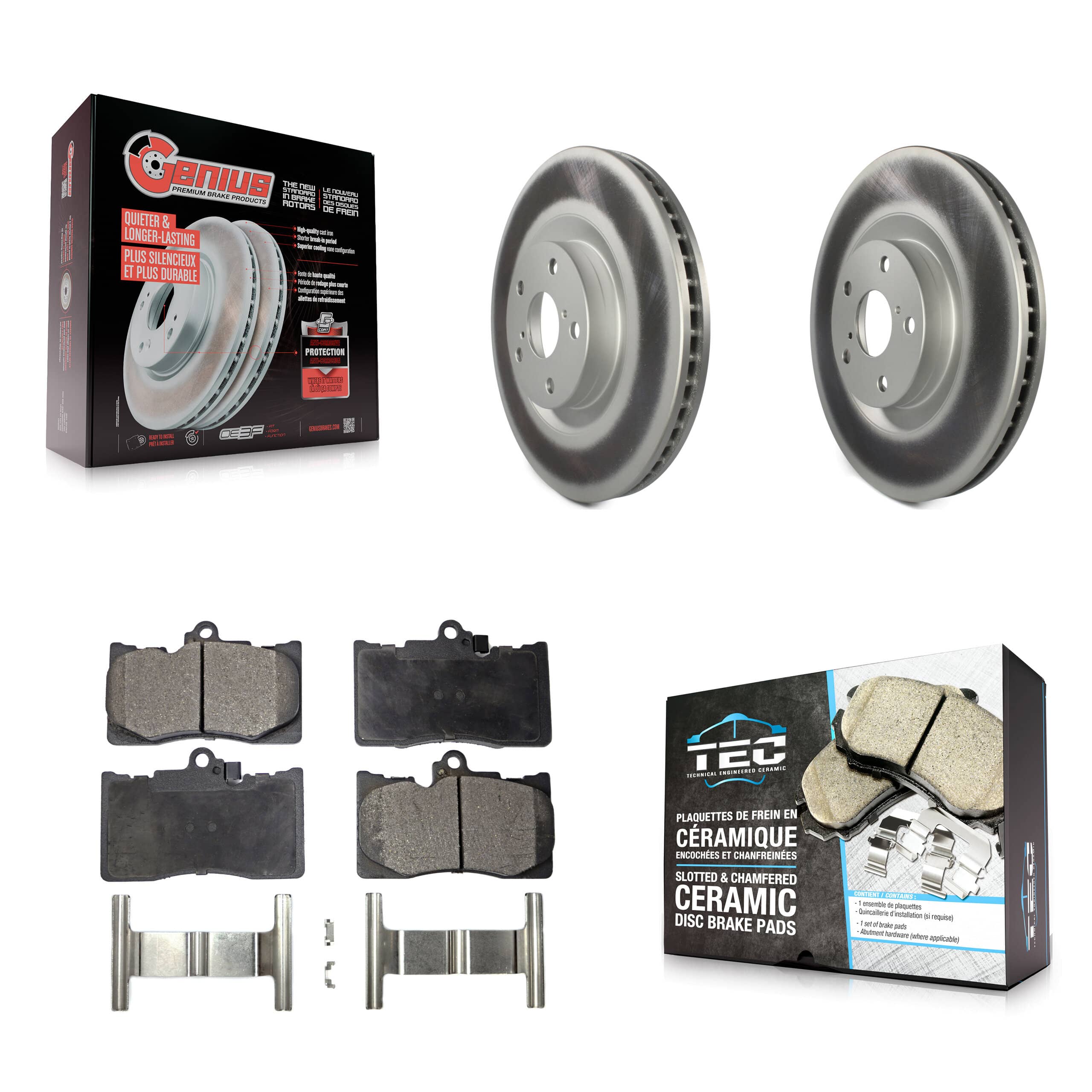 Transit Auto - KGT-102434 - Front Disc Brake Kits