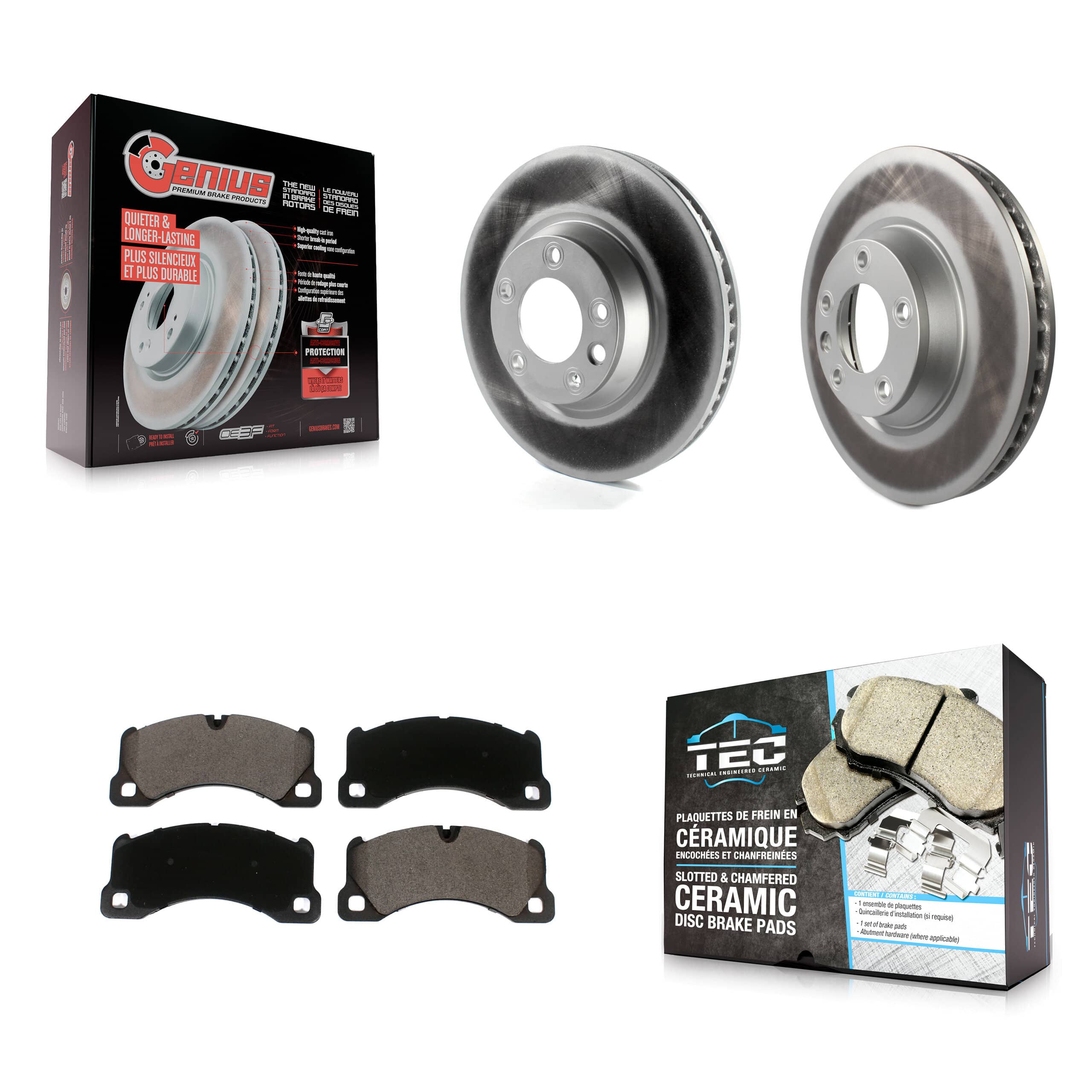Transit Auto - KGT-102442 - Front Disc Brake Kits