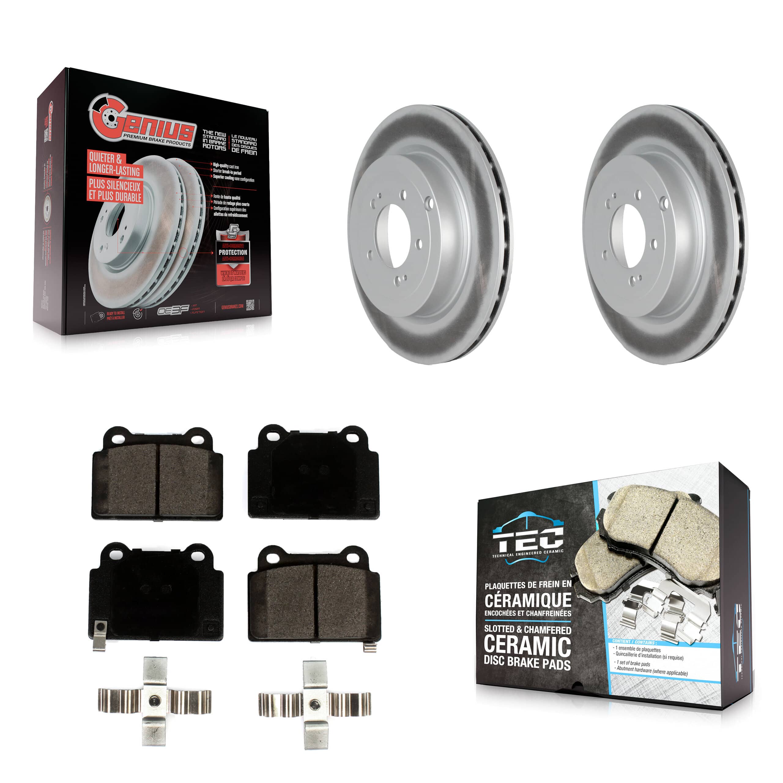 Transit Auto - KGT-102482 - Rear Disc Brake Kits
