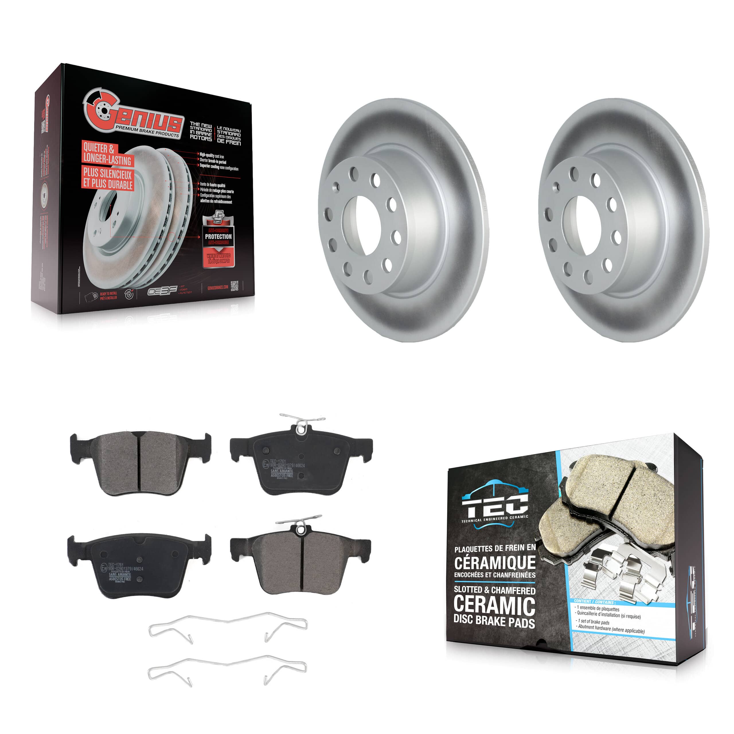 Transit Auto - KGT-102682 - Rear Disc Brake Kits