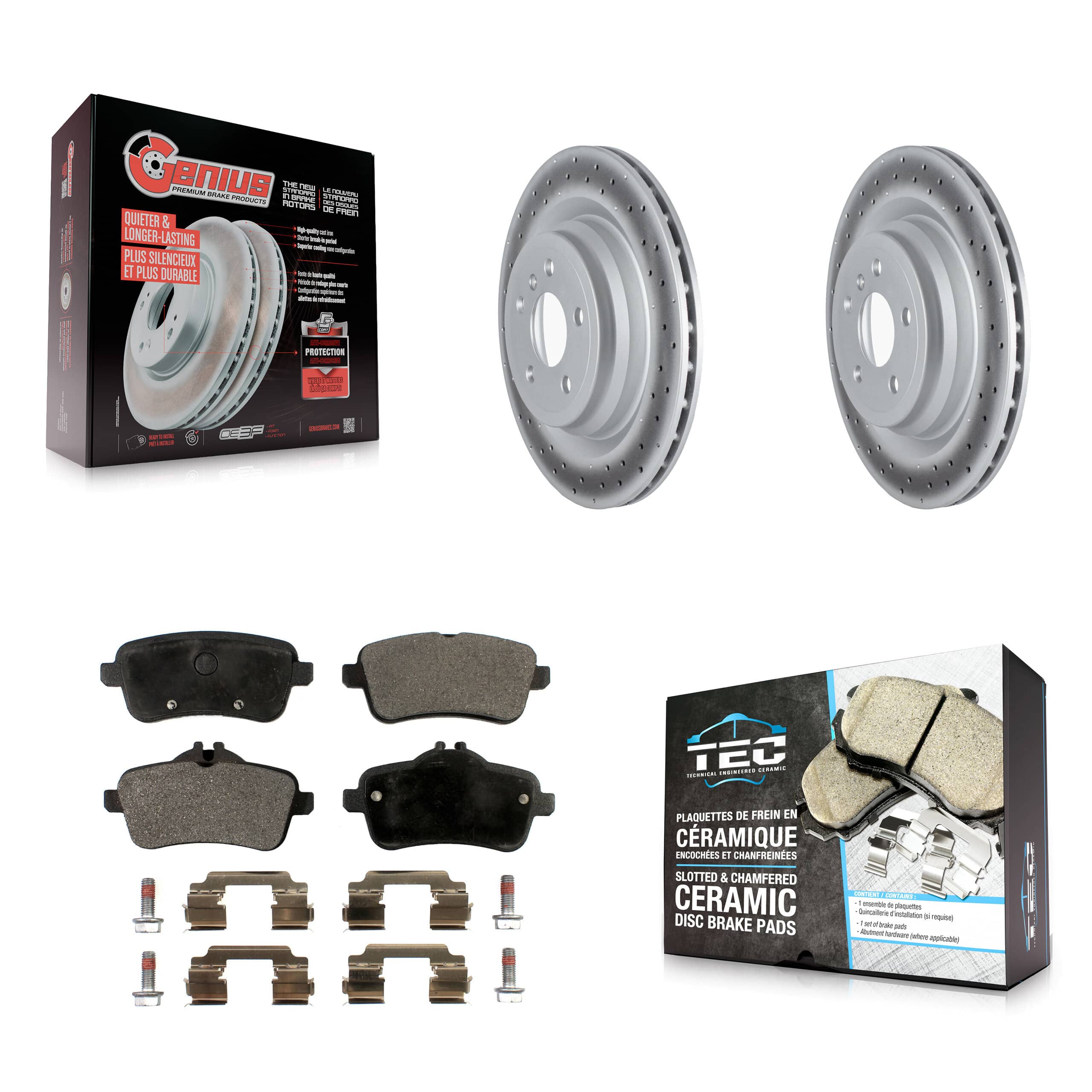 Transit Auto - KGT-102686 - Rear Disc Brake Kits