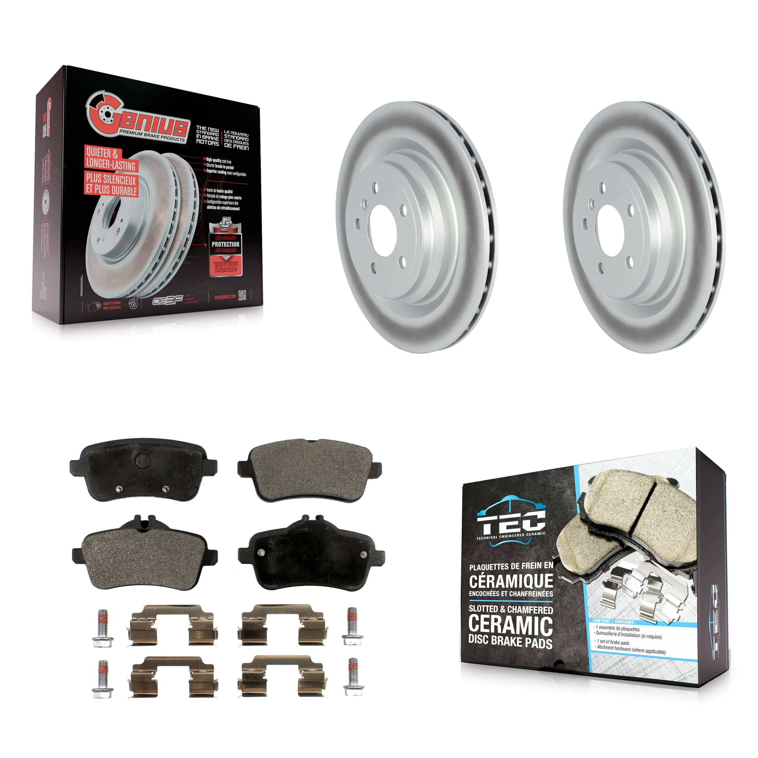 Transit Auto - KGT-102687 - Rear Disc Brake Kits