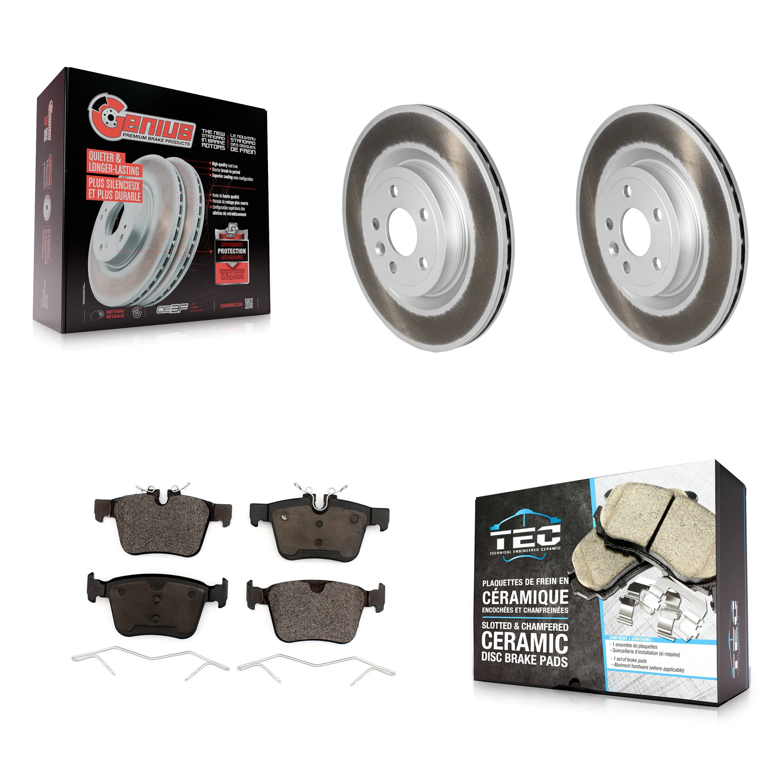 Transit Auto - KGT-102774 - Rear Disc Brake Kits