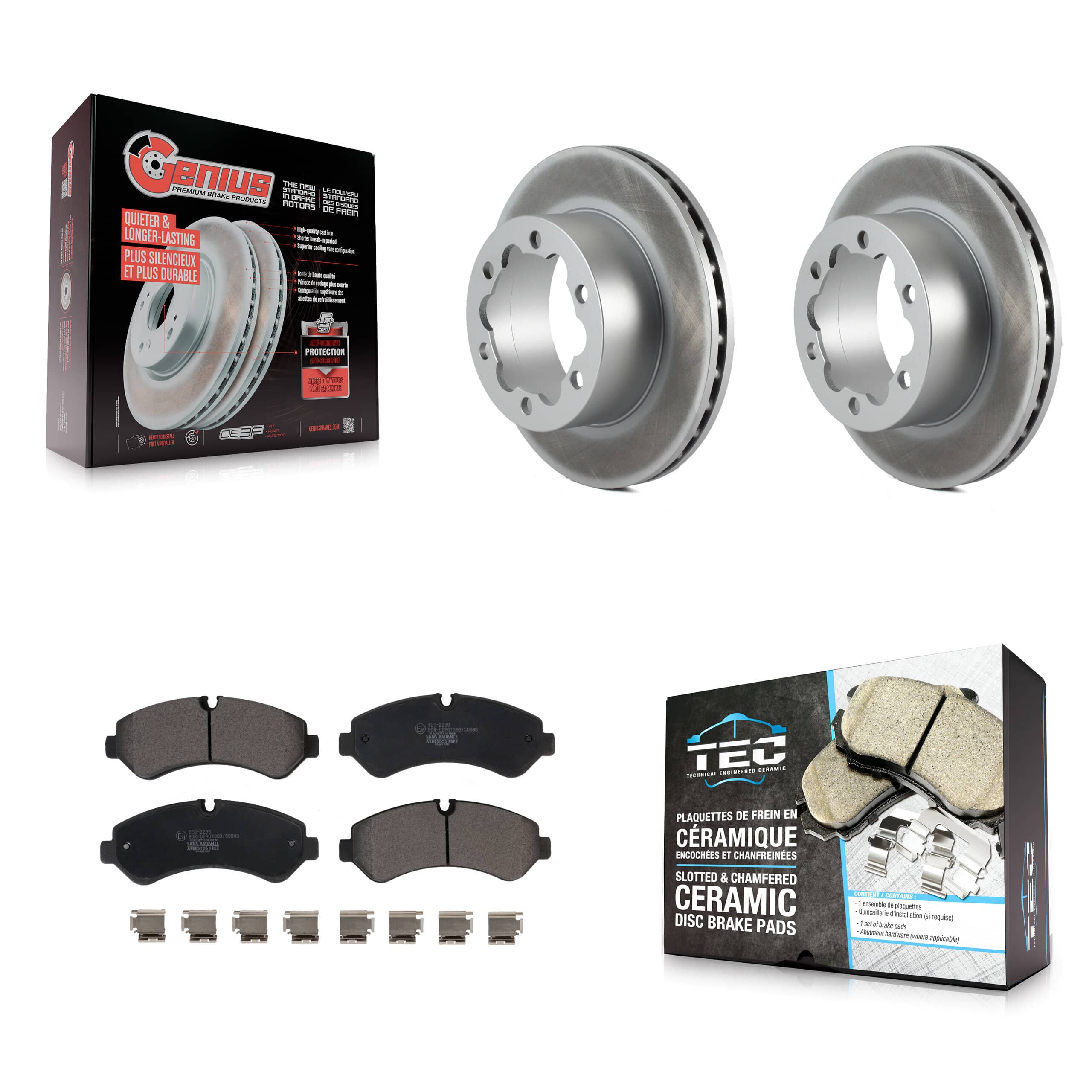 Transit Auto - KGT-102798 - Rear Disc Brake Kits