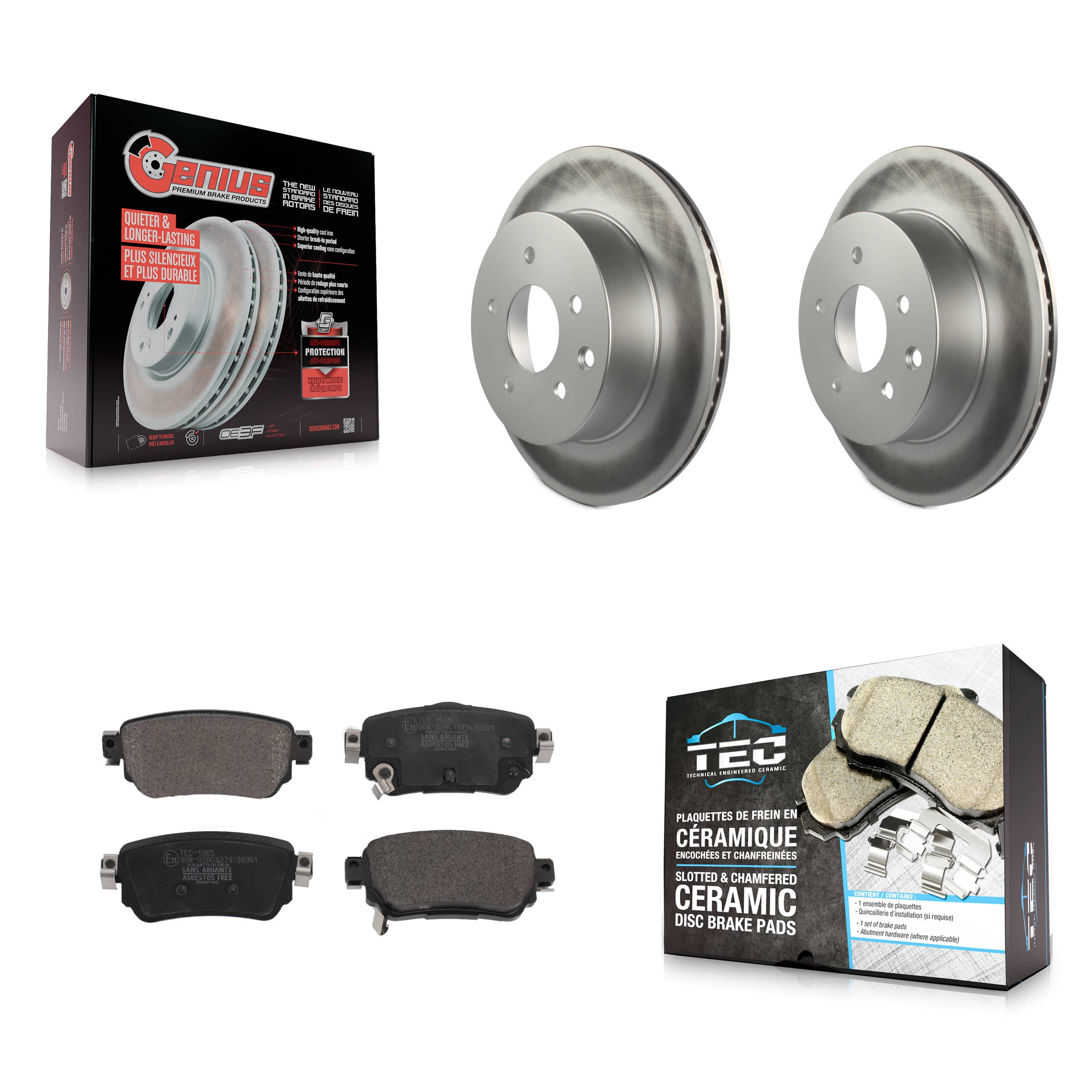 Transit Auto - KGT-102806 - Rear Disc Brake Kits