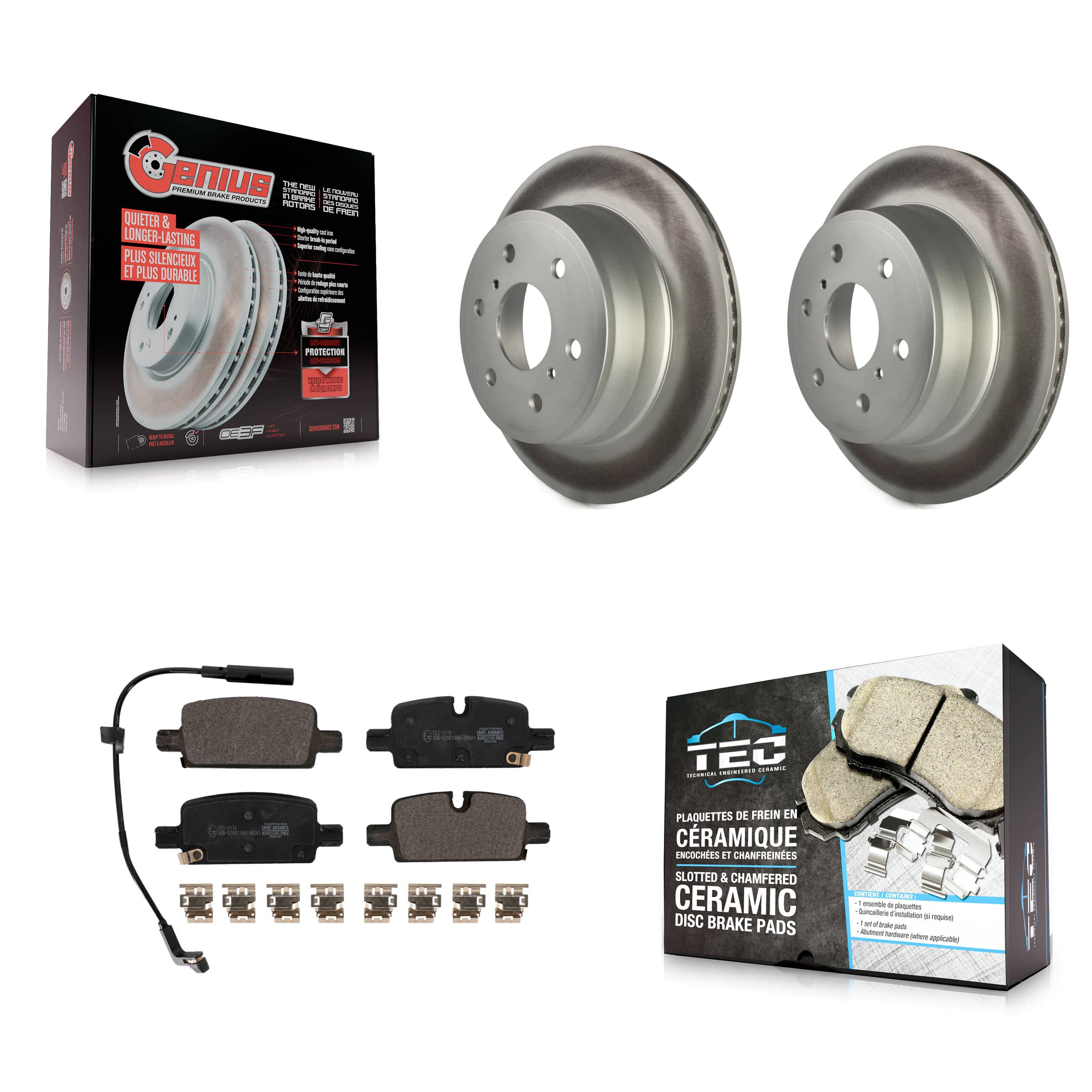 Transit Auto - KGT-102809 - Rear Disc Brake Kits
