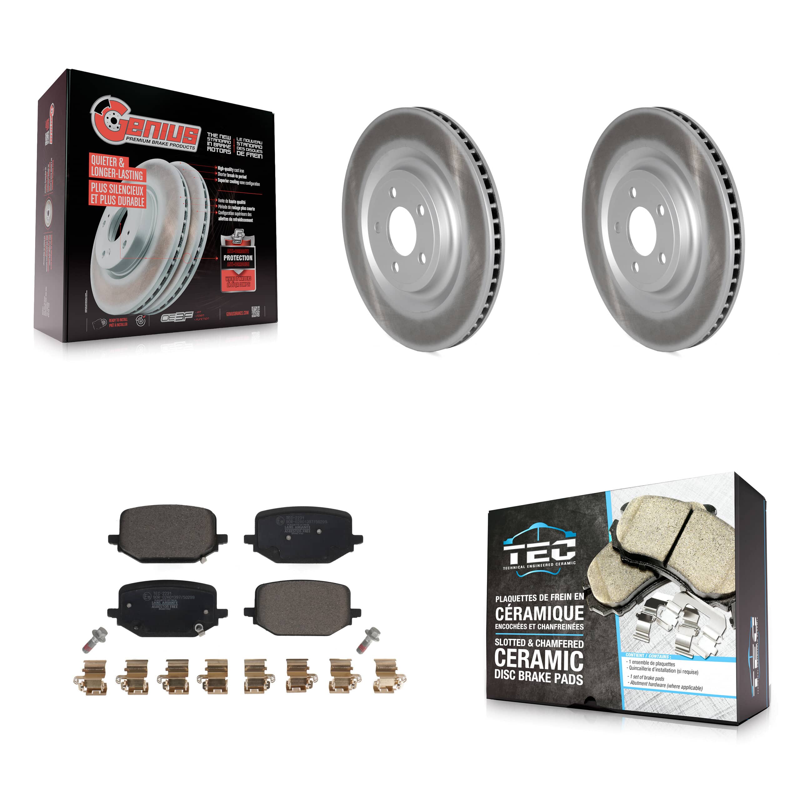 Transit Auto - KGT-102812 - Rear Disc Brake Kits