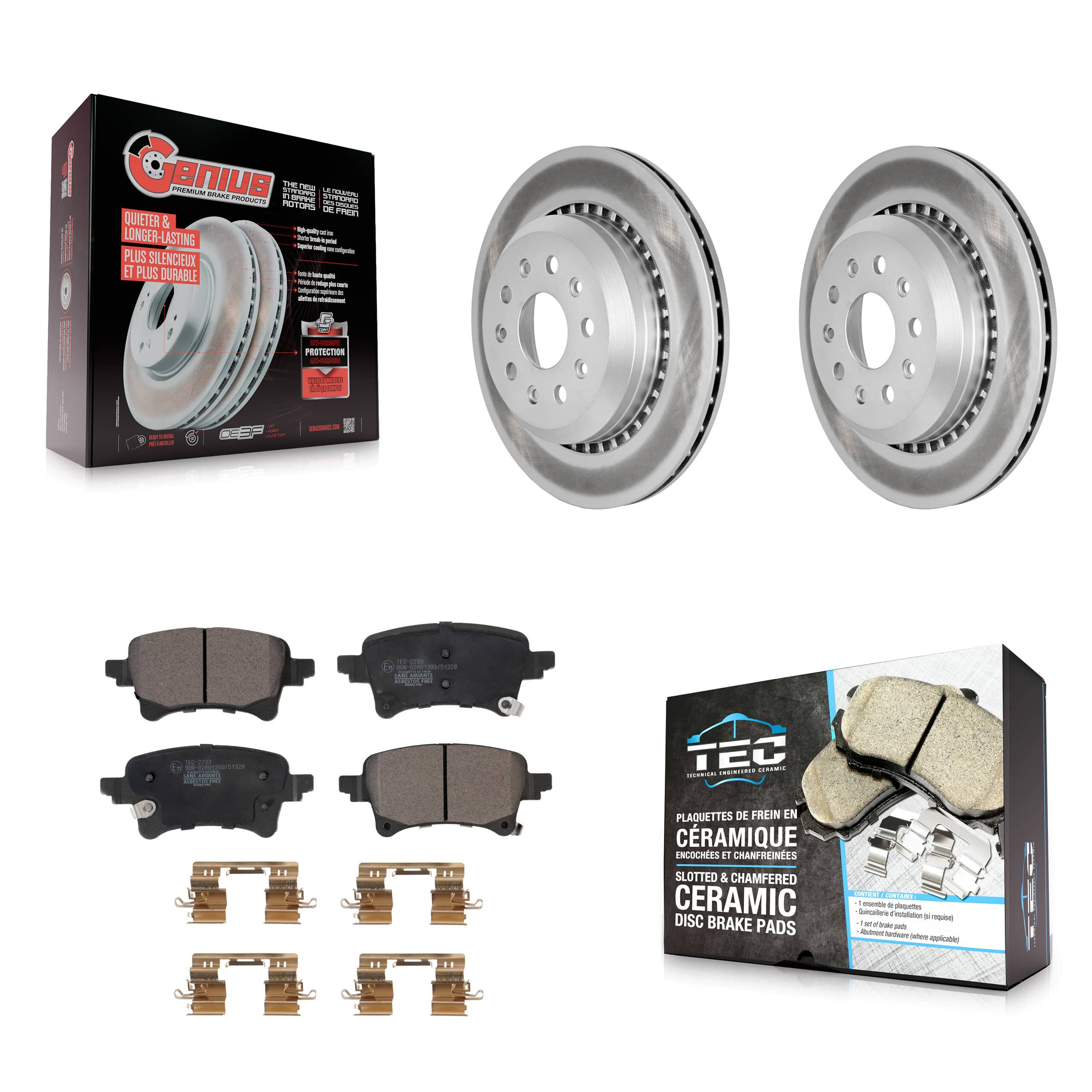 Transit Auto - KGT-102814 - Rear Disc Brake Kits