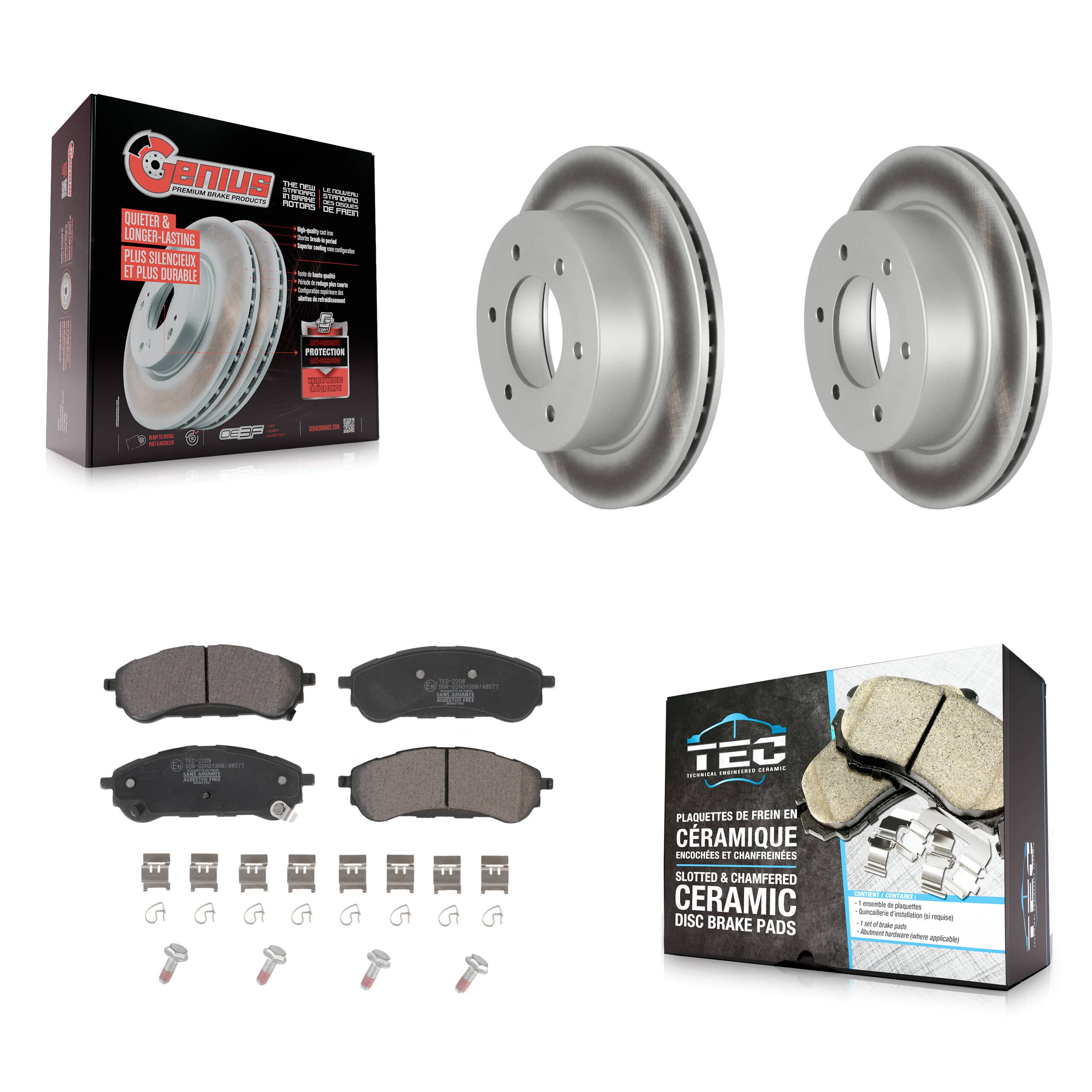 Transit Auto - KGT-102815 - Rear Disc Brake Kits