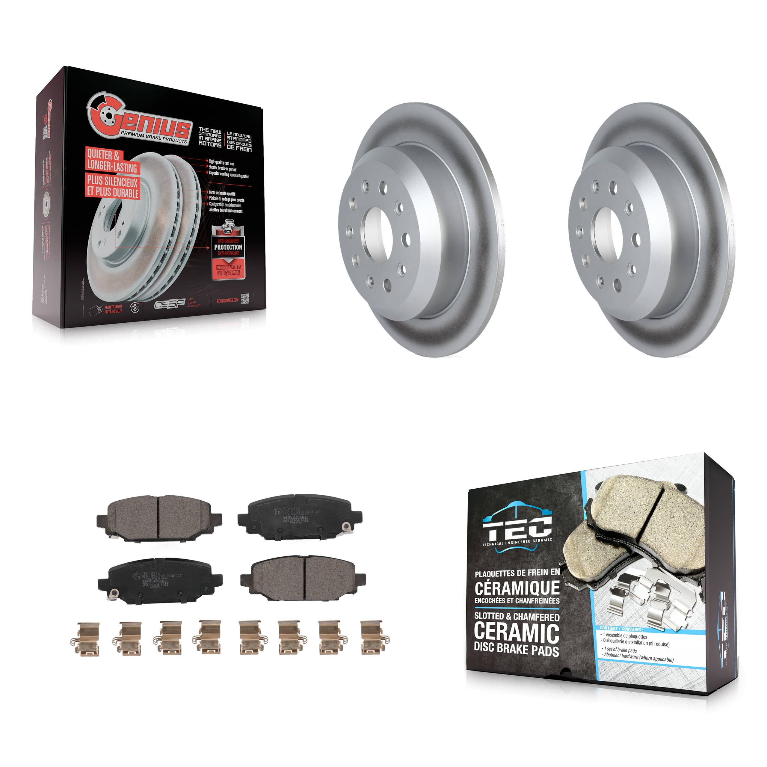 Transit Auto - KGT-102857 - Rear Disc Brake Kits