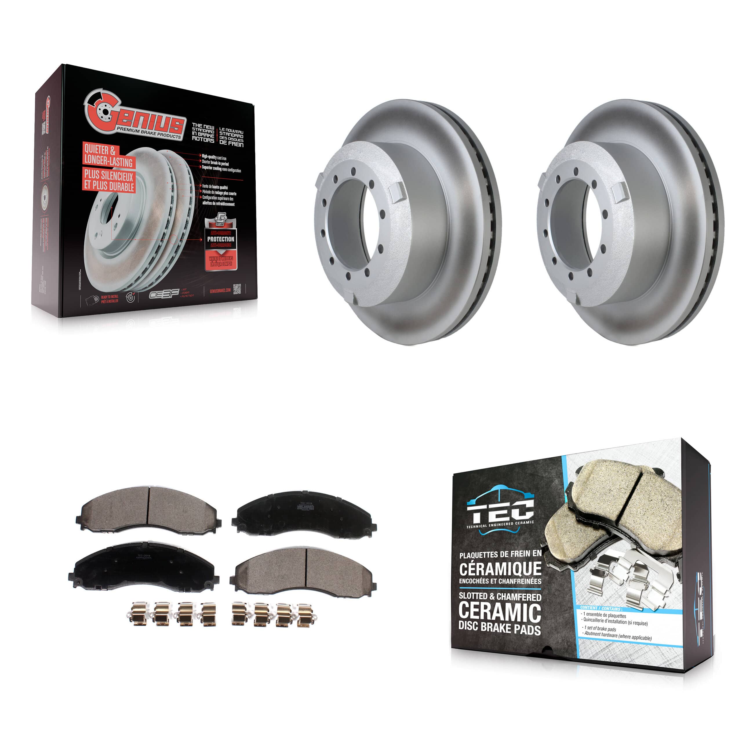Transit Auto - KGT-102862 - Rear Disc Brake Kits