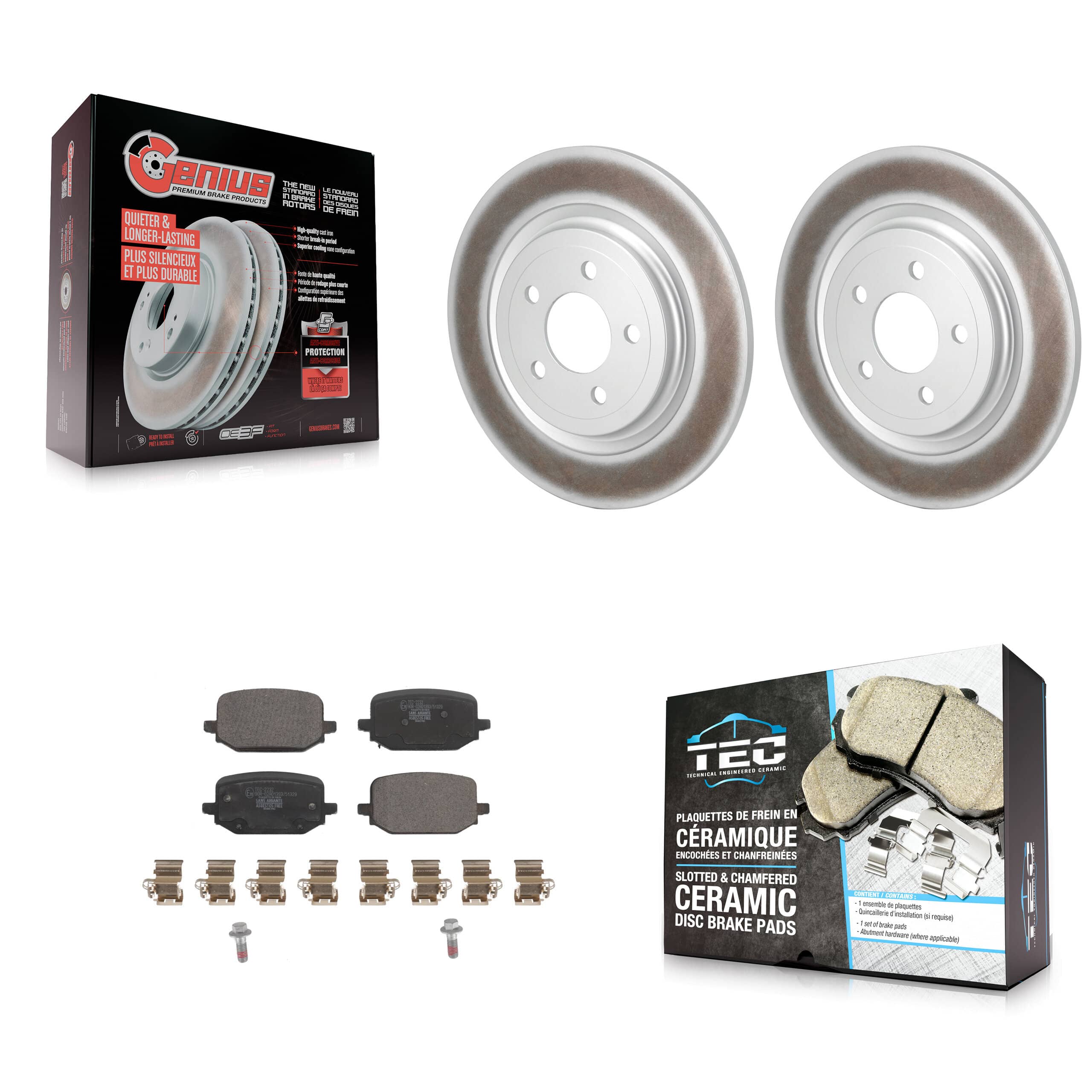 Transit Auto - KGT-102972 - Rear Disc Brake Kits