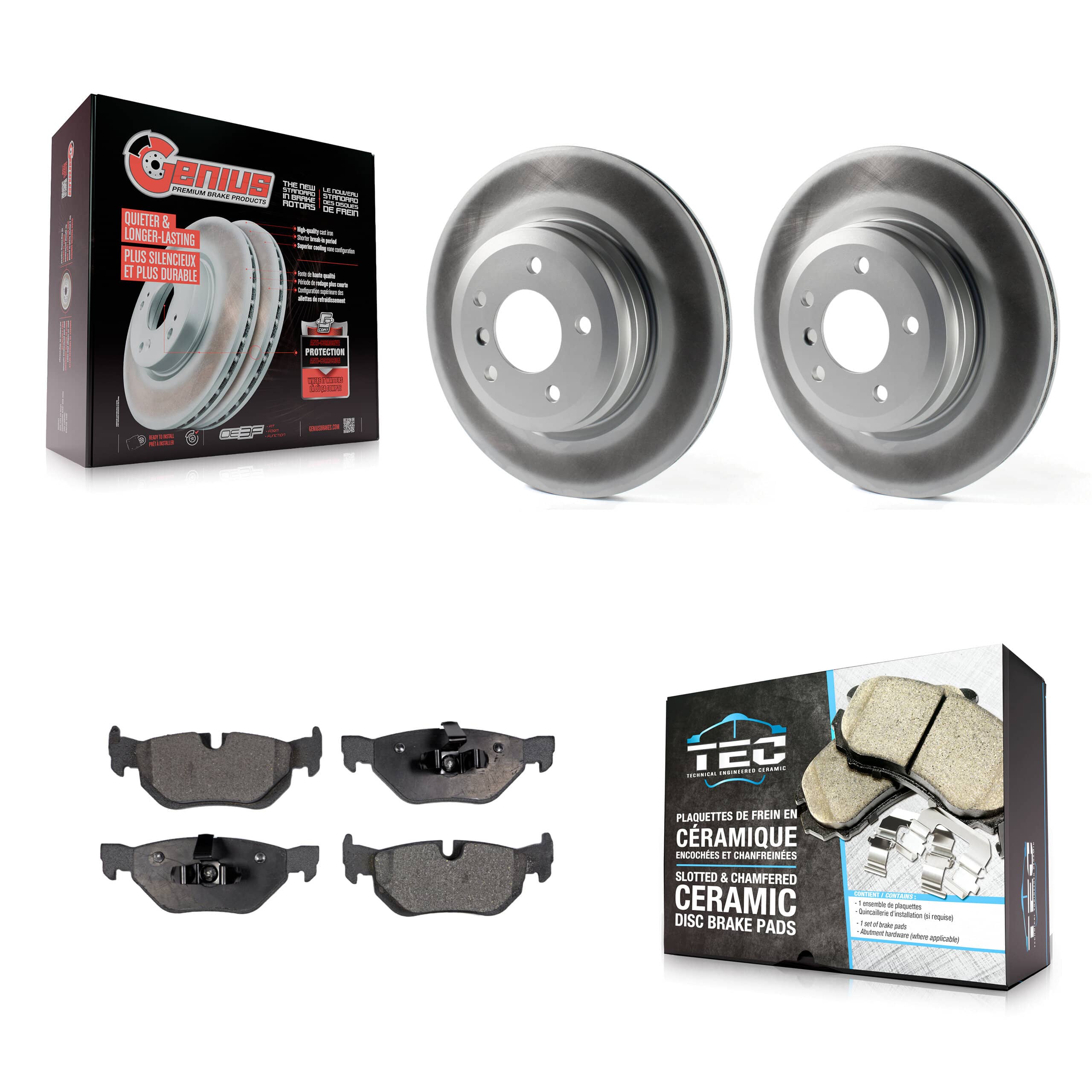 Transit Auto - KGT-102975 - Rear Disc Brake Kits