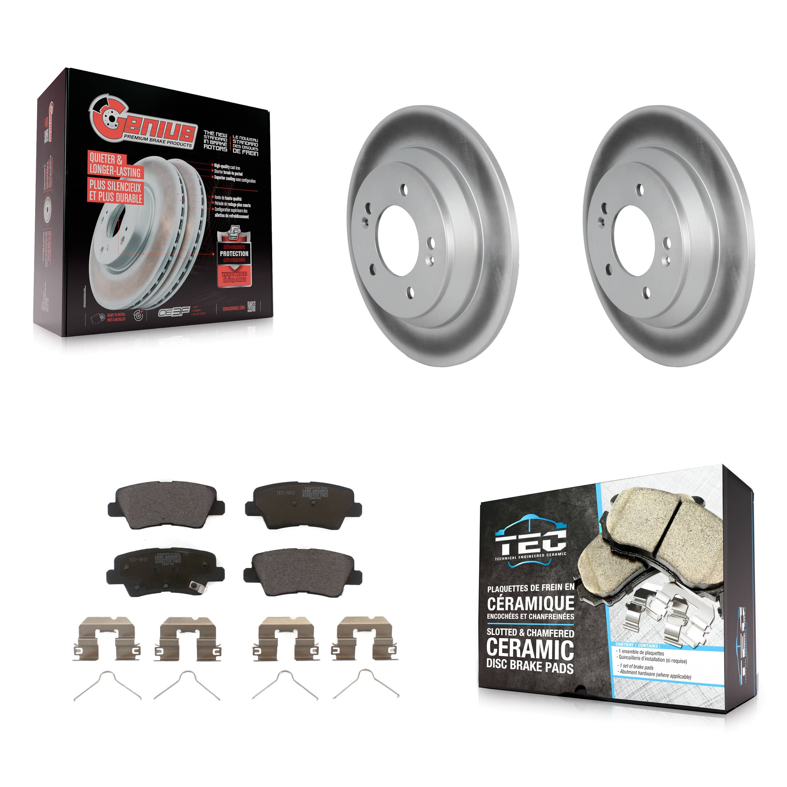 Transit Auto - KGT-102976 - Rear Disc Brake Kits