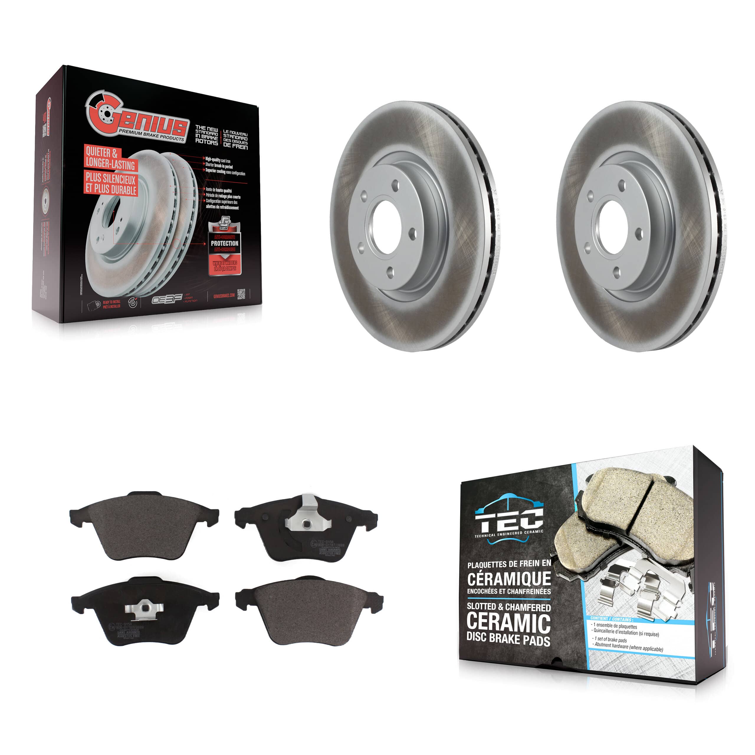 Transit Auto - KGT-102989 - Front Disc Brake Kits