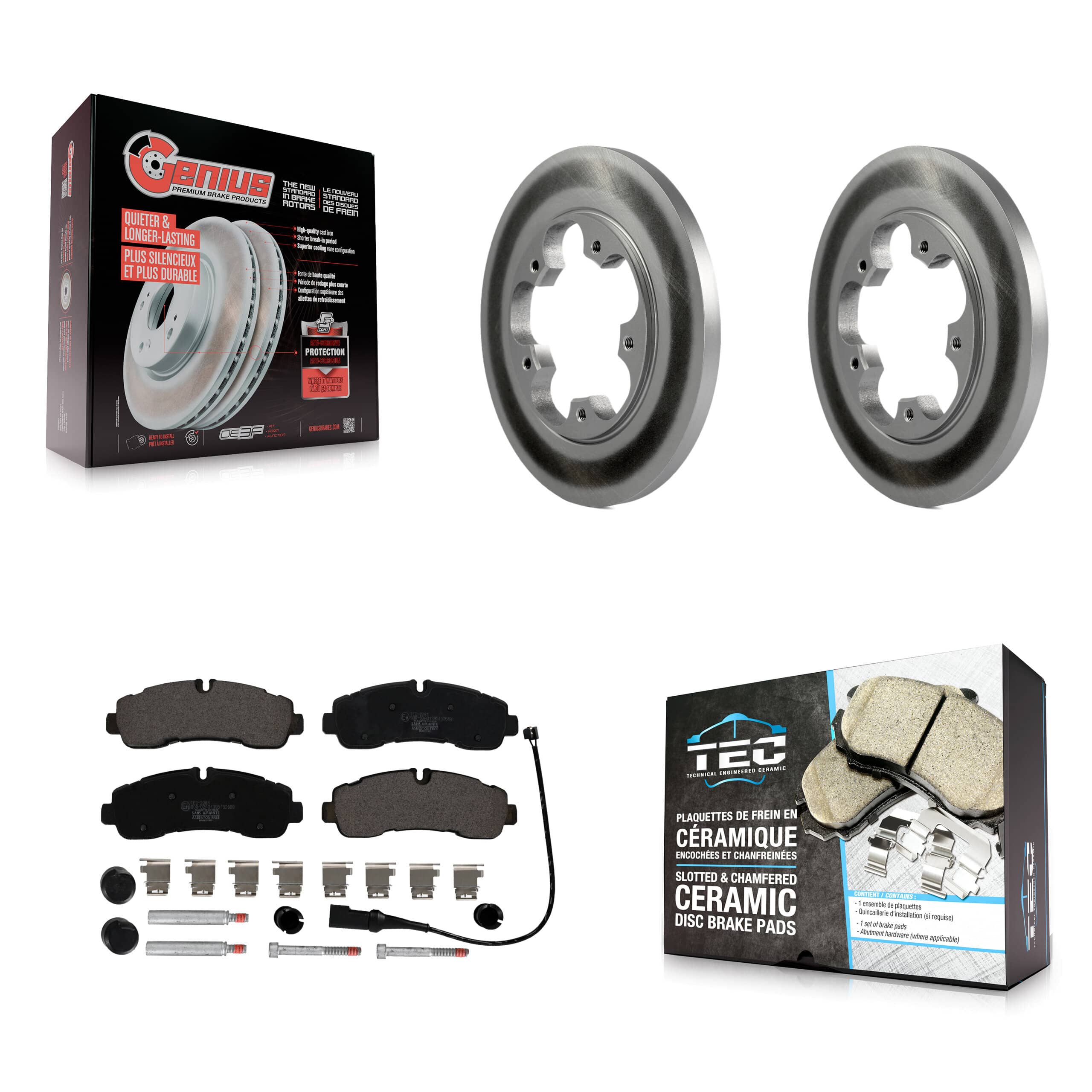 Transit Auto - KGT-103061 - Rear Disc Brake Kits