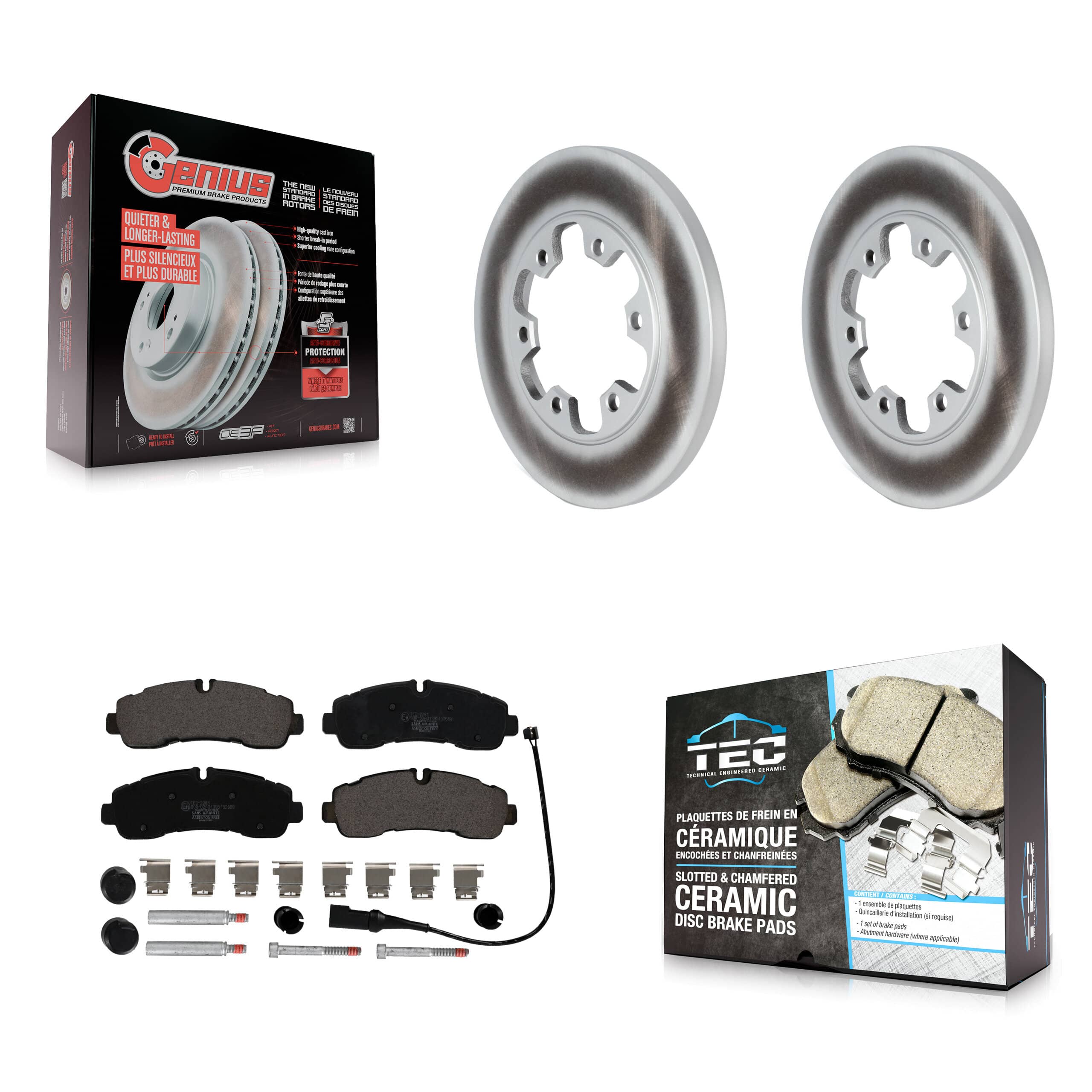 Transit Auto - KGT-103062 - Rear Disc Brake Kits