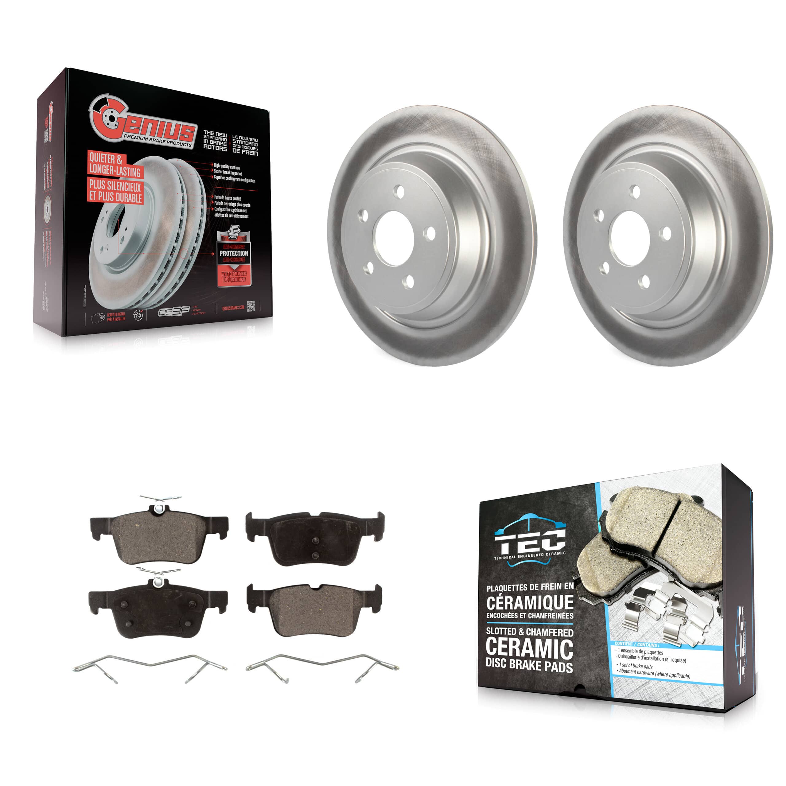 Transit Auto - KGT-103077 - Rear Disc Brake Kits