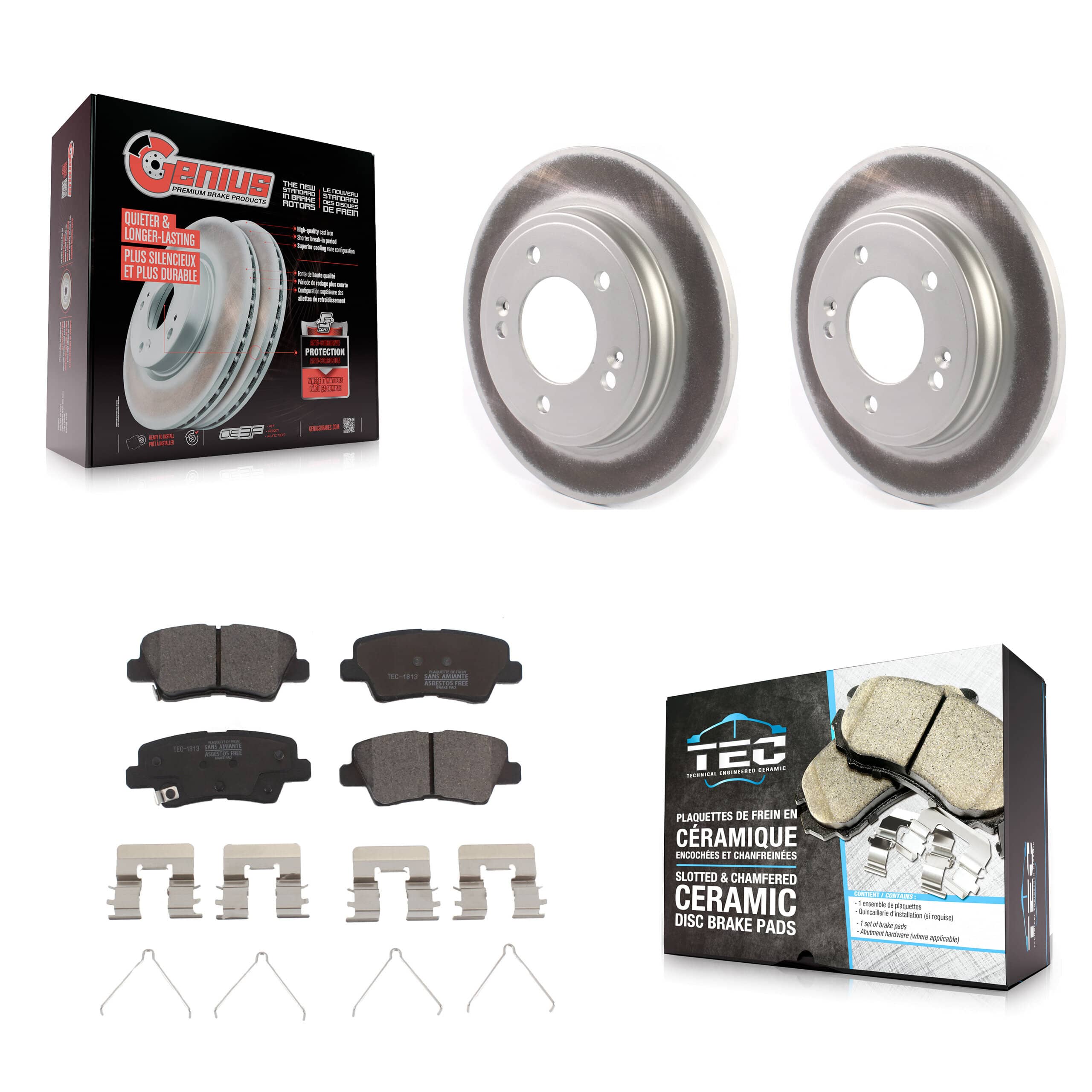 Transit Auto - KGT-103120 - Rear Disc Brake Kits