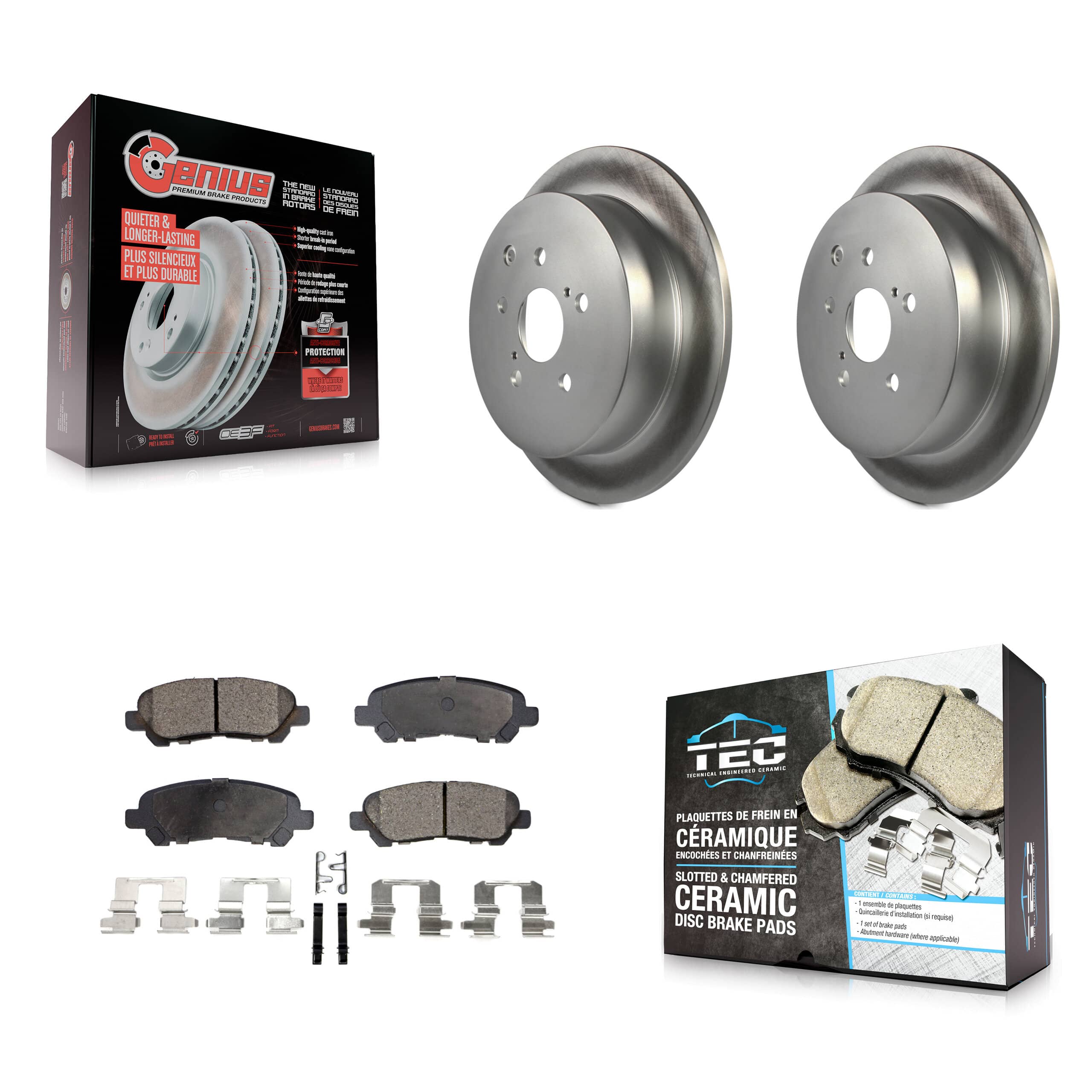 Transit Auto - KGT-103127 - Rear Disc Brake Kits