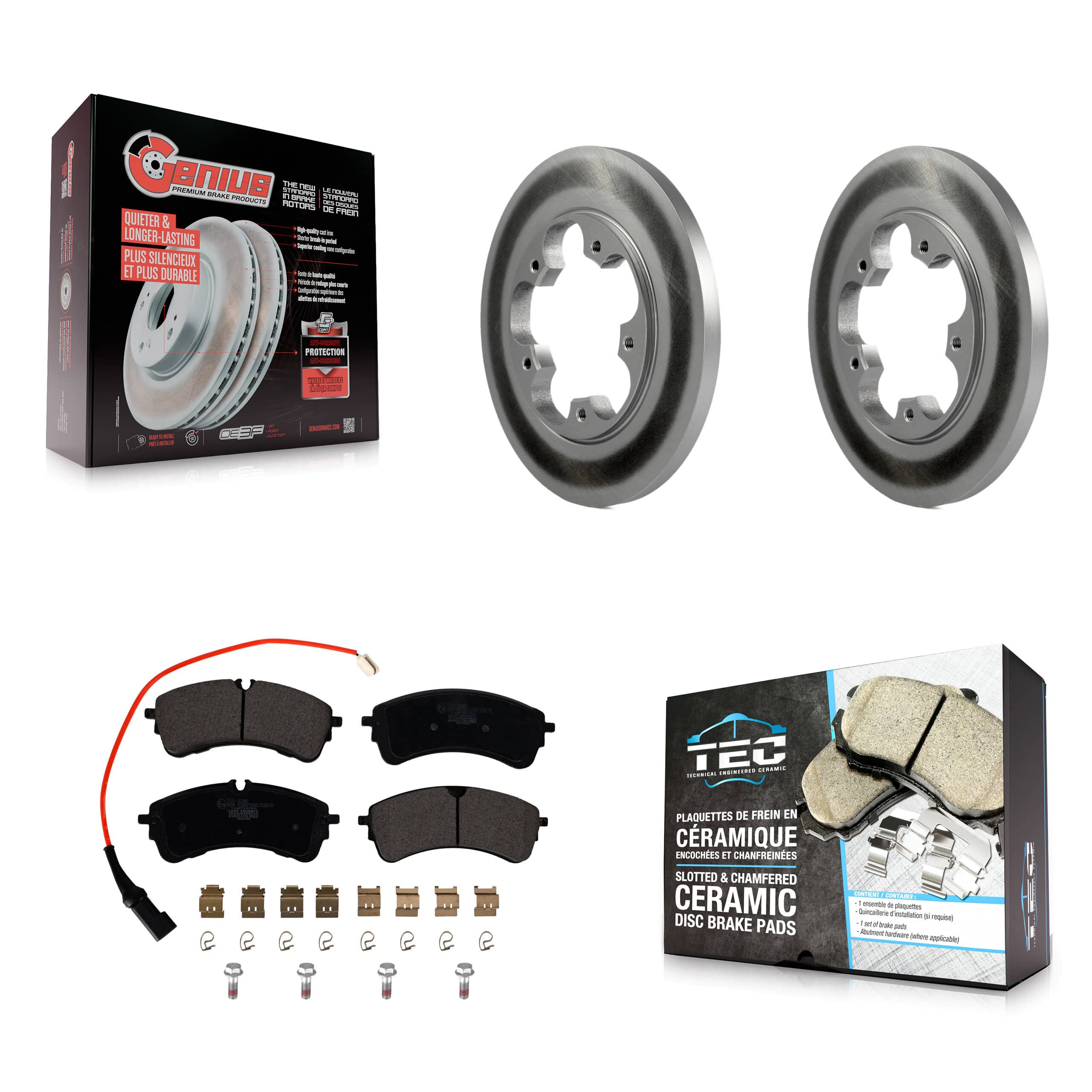 Transit Auto - KGT-103147 - Rear Disc Brake Kits