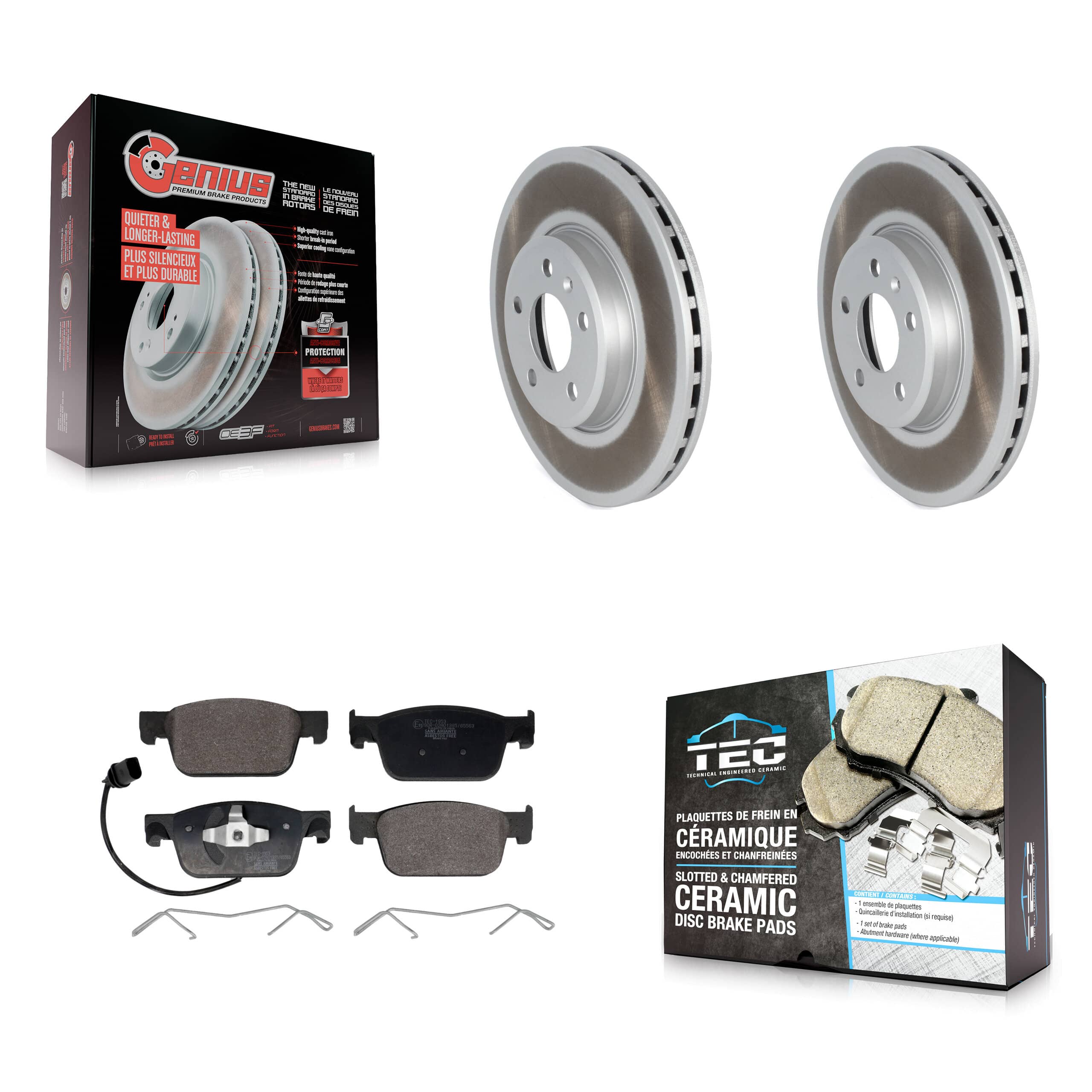 Transit Auto - KGT-103163 - Front Disc Brake Kits