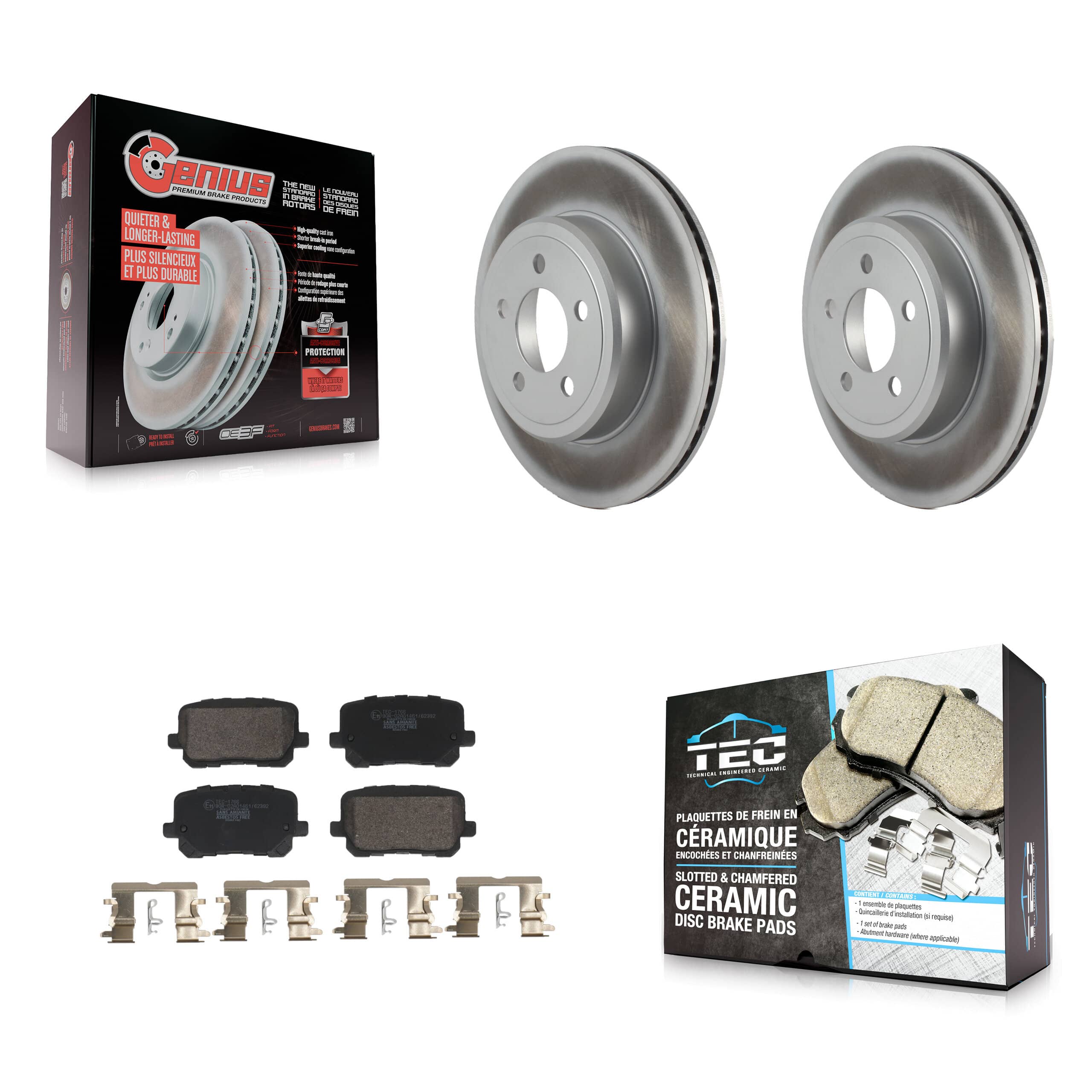 Transit Auto - KGT-103190 - Rear Disc Brake Kits