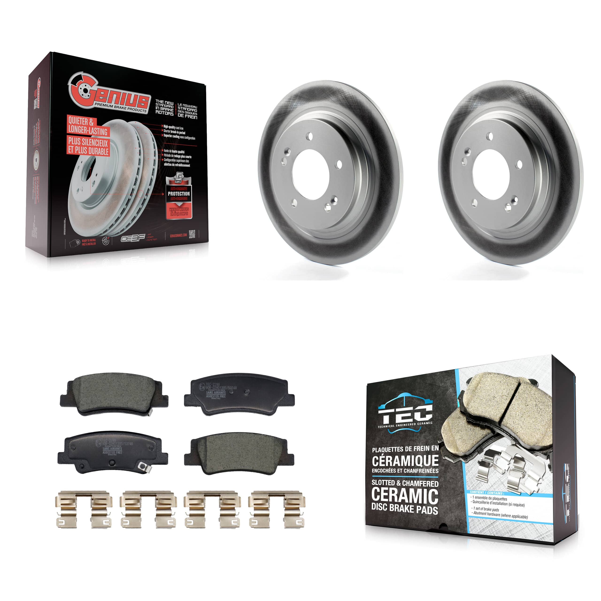 Transit Auto - KGT-103278 - Rear Disc Brake Kits