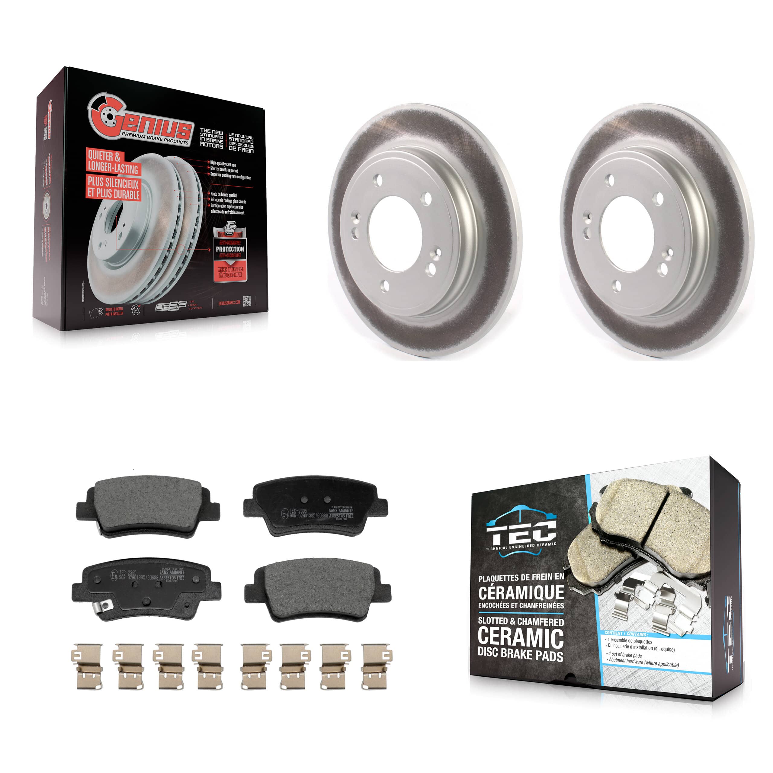 Transit Auto - KGT-103281 - Rear Disc Brake Kits