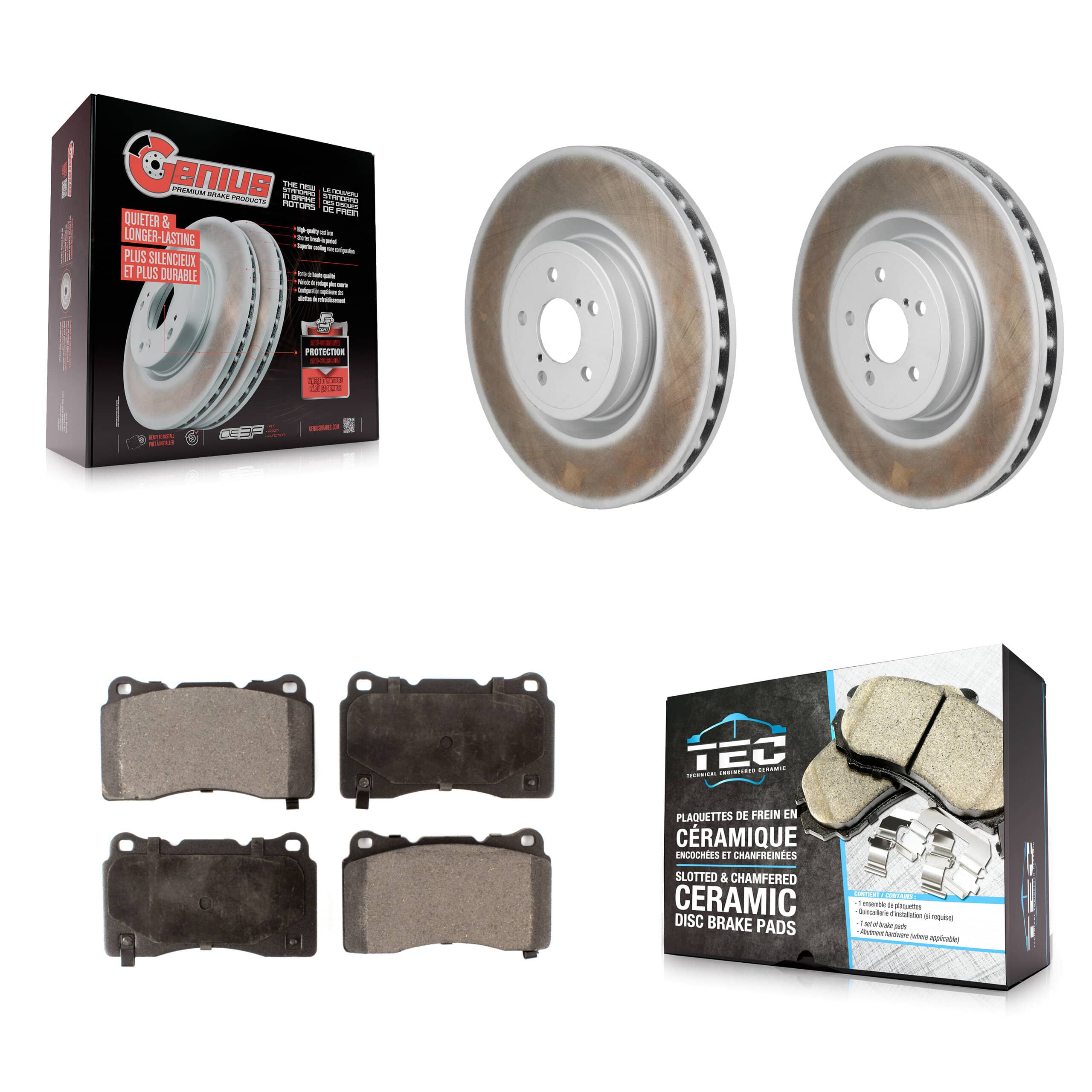 Transit Auto - KGT-103437 - Front Disc Brake Kits