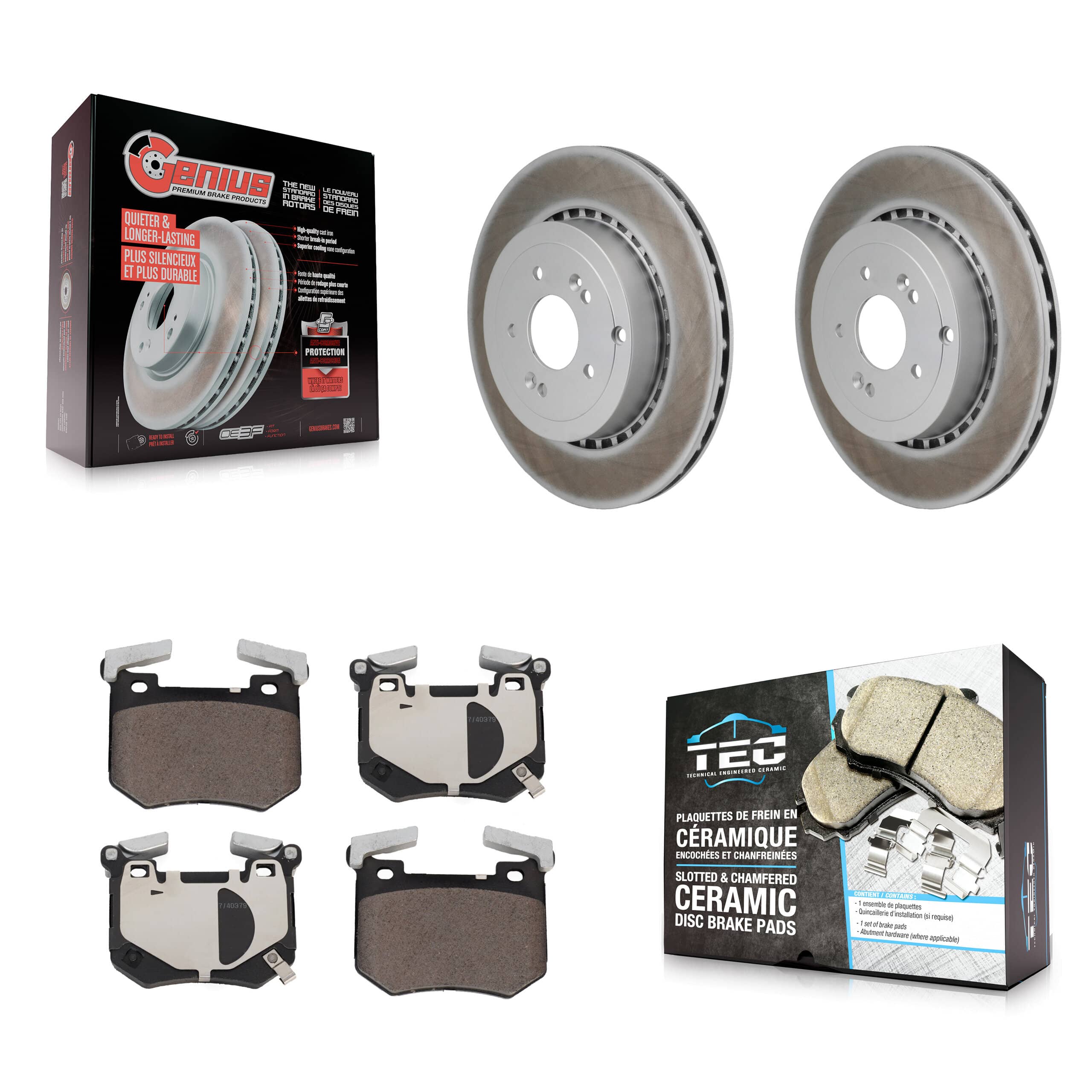 Transit Auto - KGT-103518 - Rear Disc Brake Kits