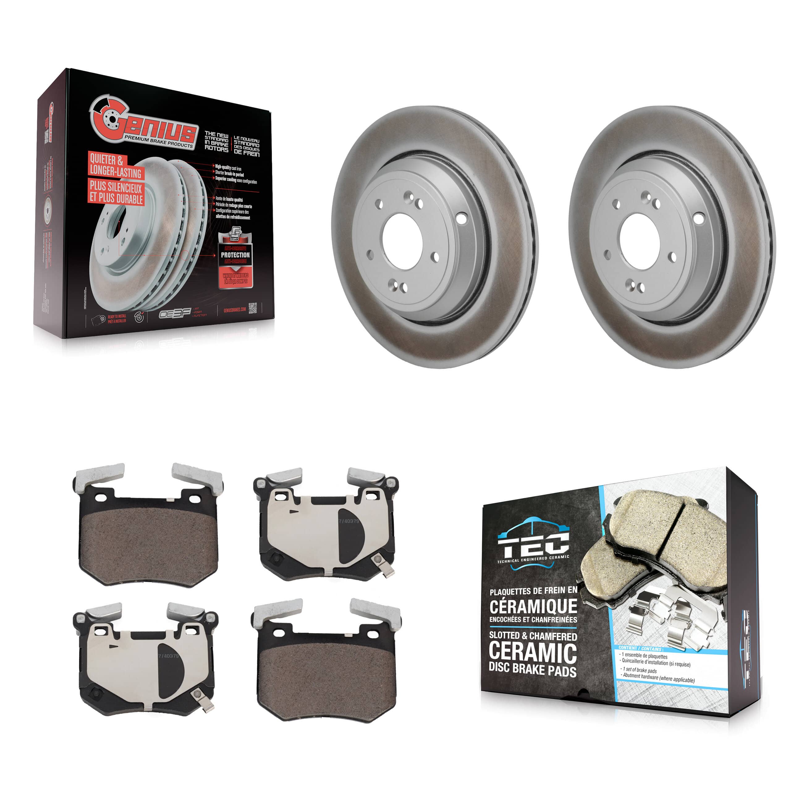 Transit Auto - KGT-103519 - Rear Disc Brake Kits