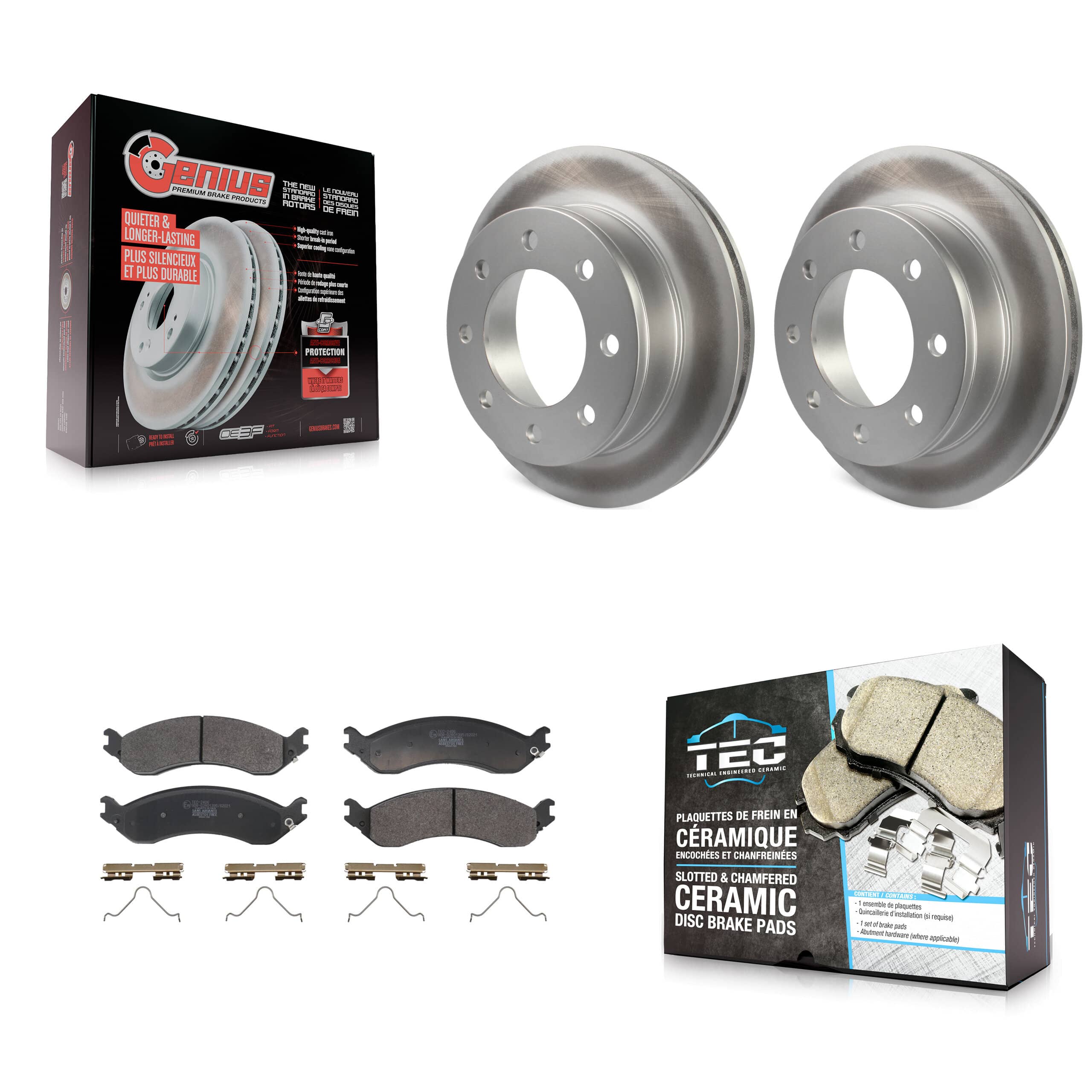 Transit Auto - KGT-103527 - Rear Disc Brake Kits