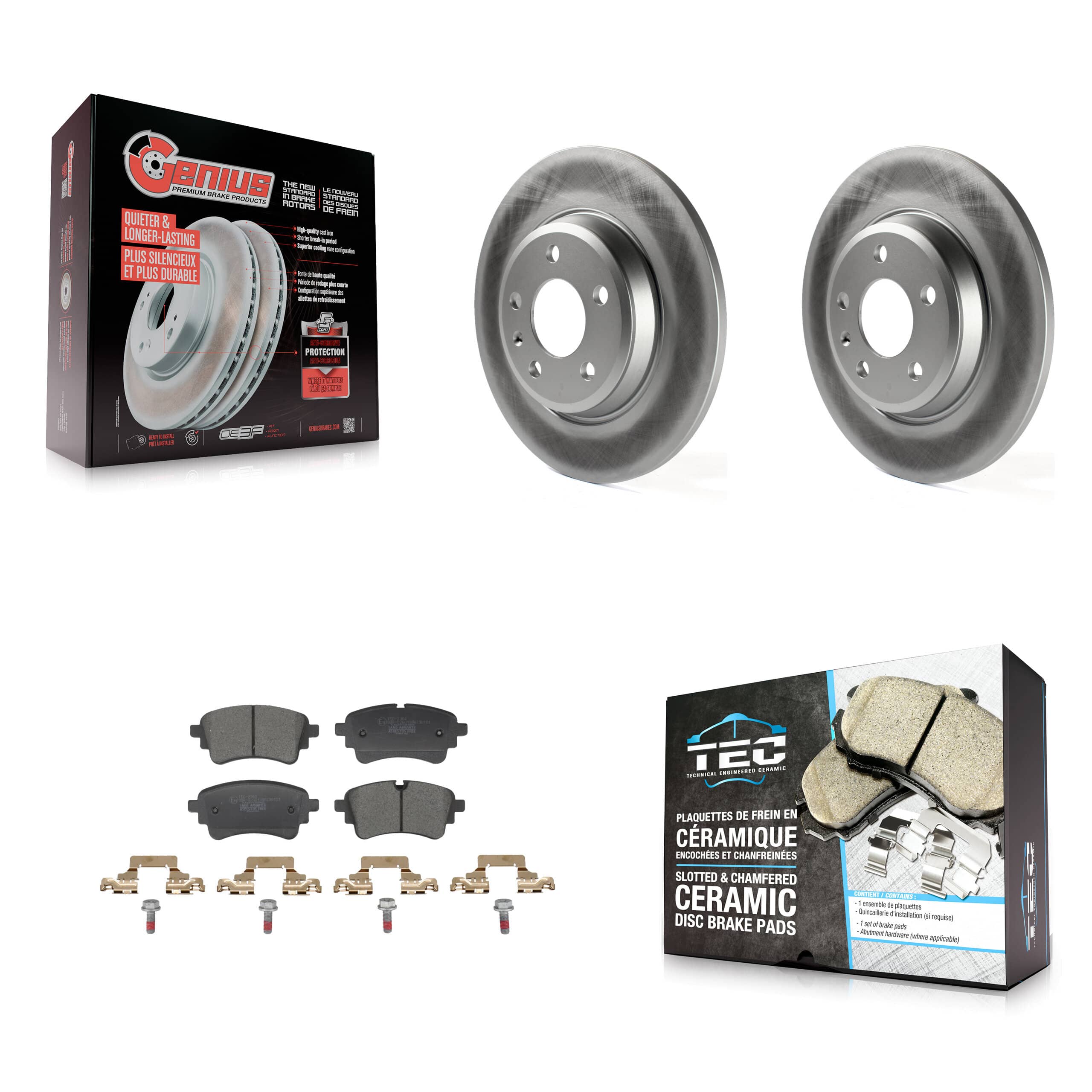 Transit Auto - KGT-103540 - Rear Disc Brake Kits