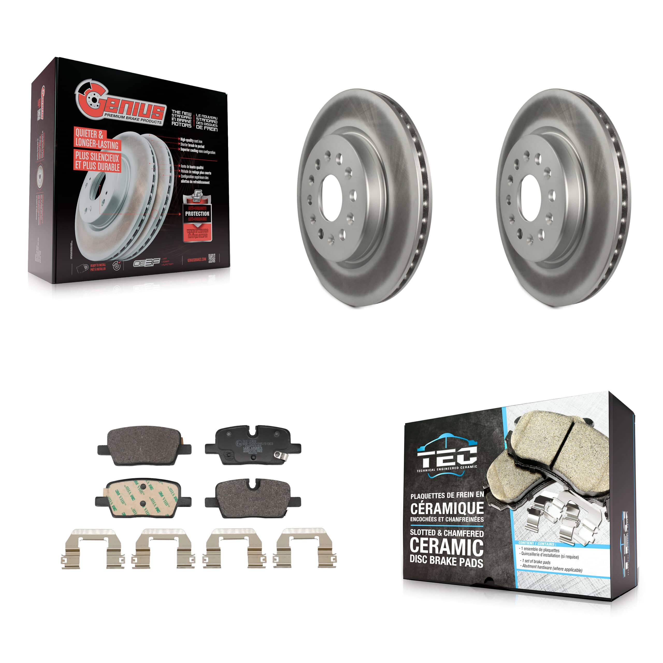 Transit Auto - KGT-103544 - Rear Disc Brake Kits