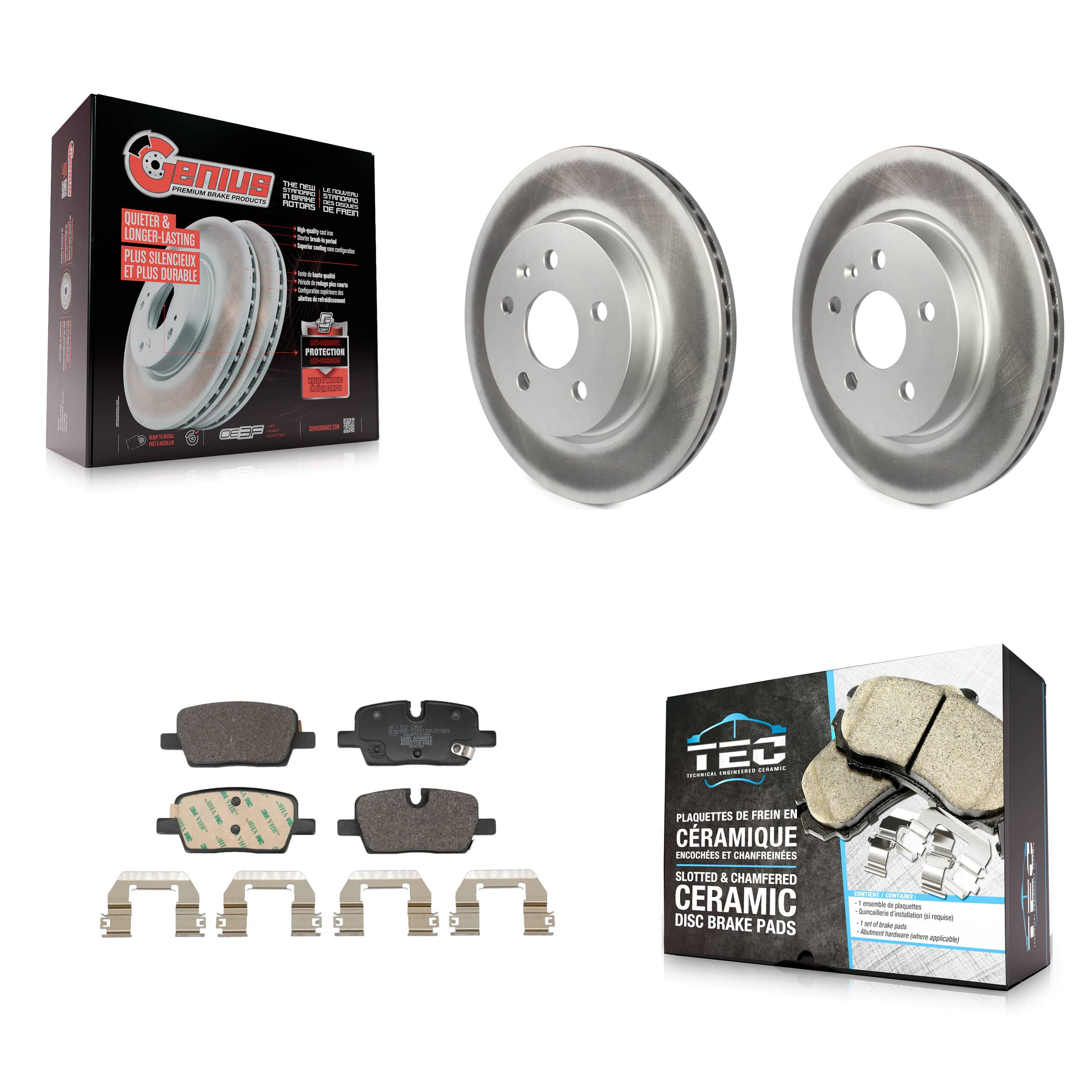 Transit Auto - KGT-103545 - Rear Disc Brake Kits