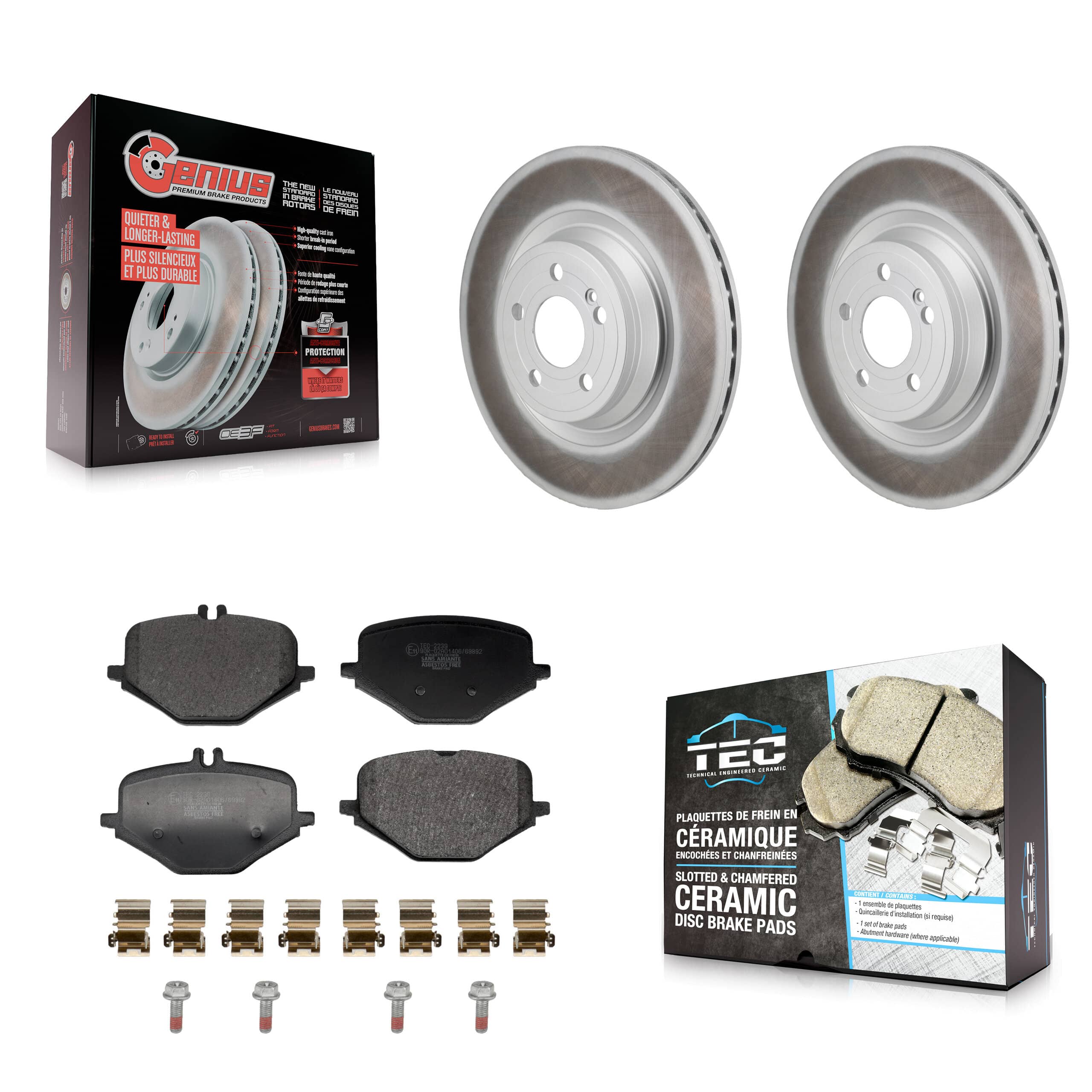 Transit Auto - KGT-103551 - Rear Disc Brake Kits
