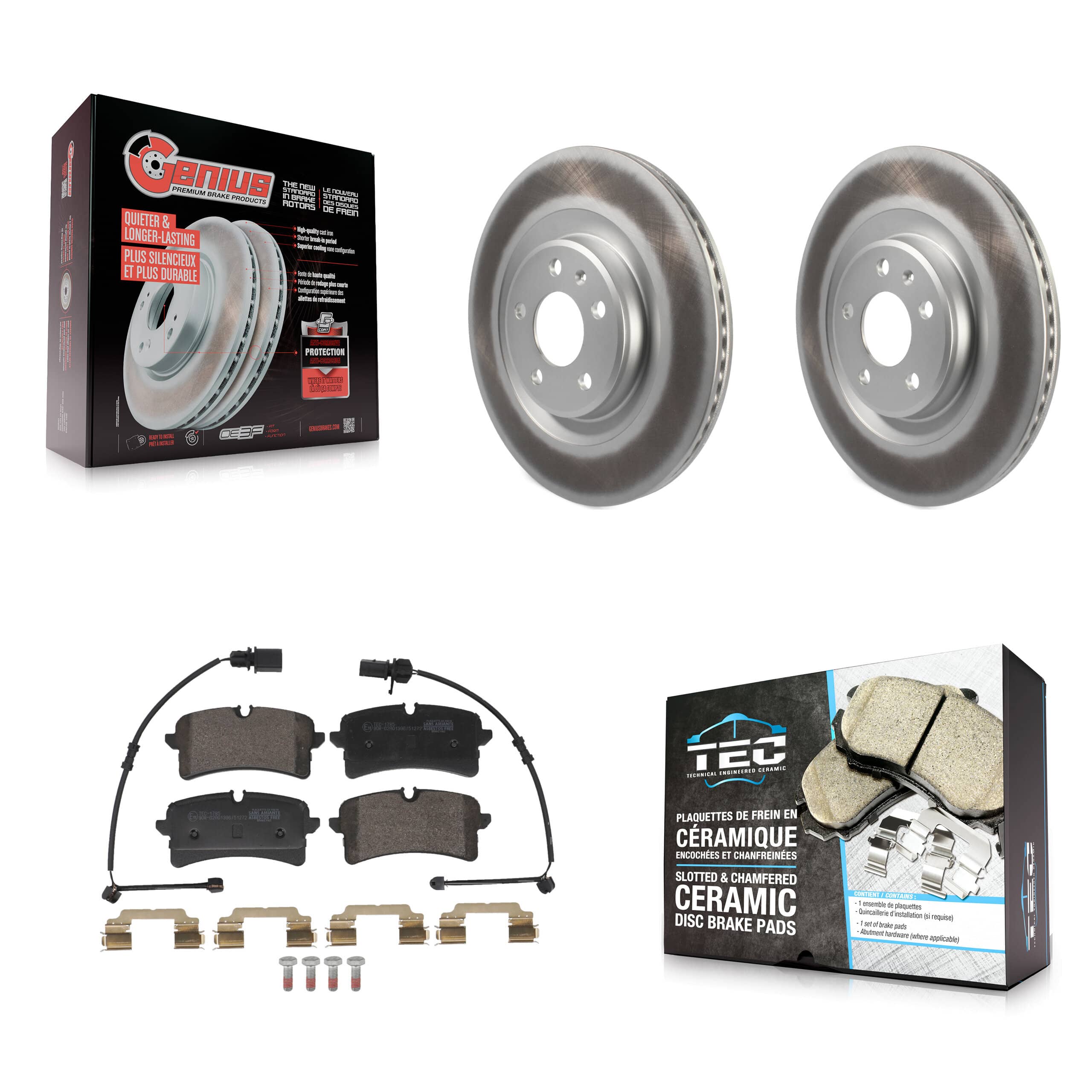 Transit Auto - KGT-103556 - Rear Disc Brake Kits