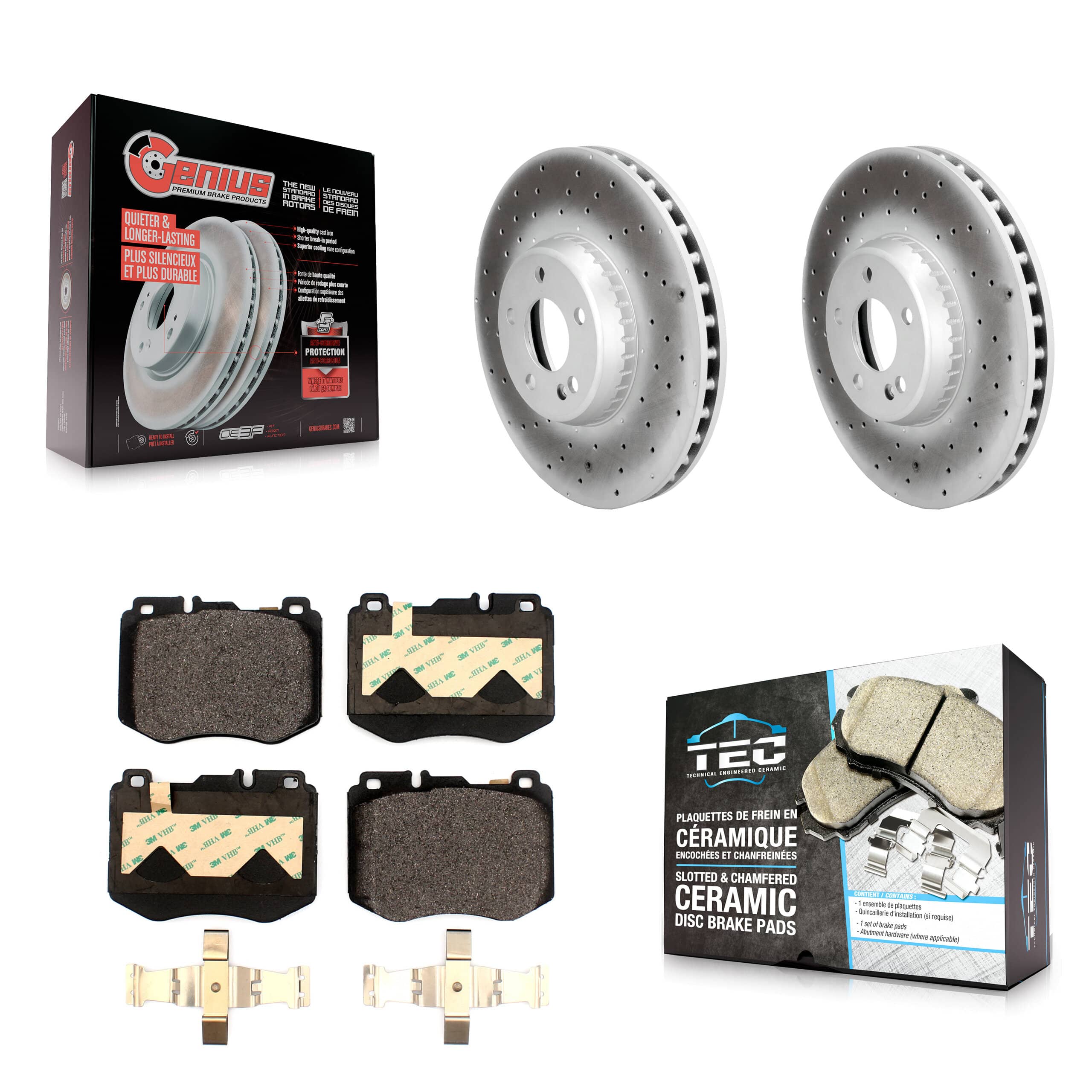 Transit Auto - KGT-104307 - Front Disc Brake Kits