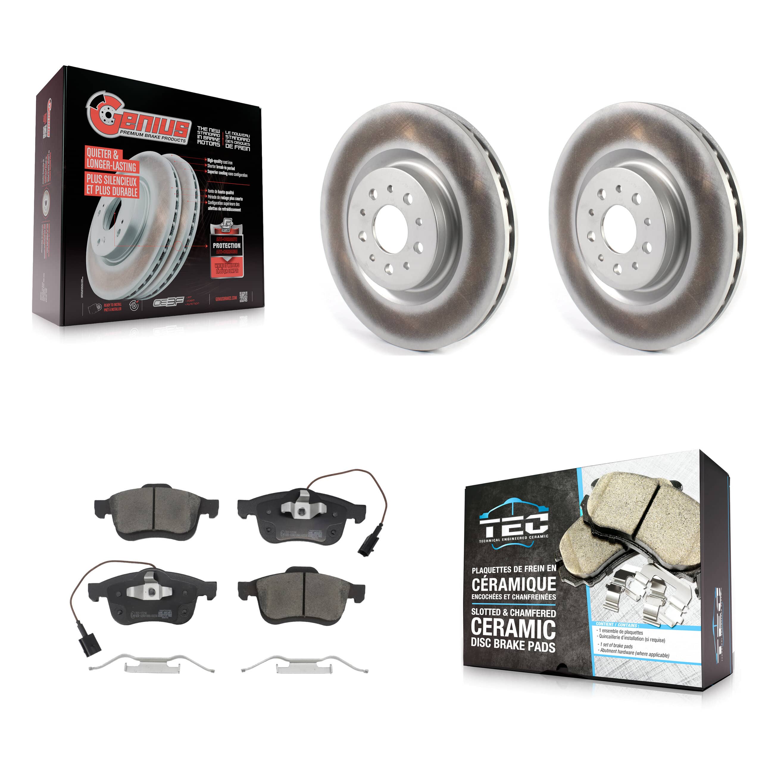Transit Auto - KGT-104321 - Front Disc Brake Kits