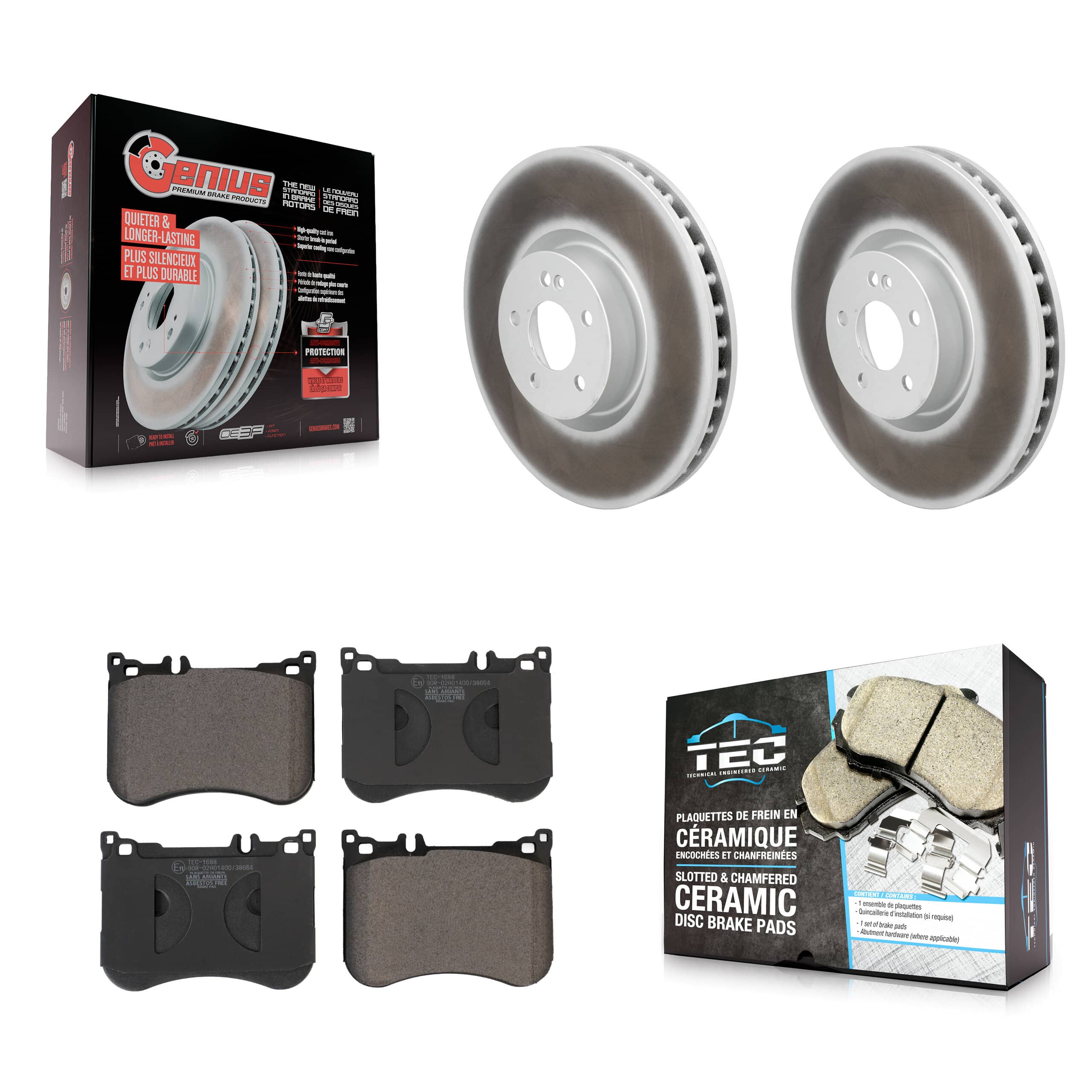 Transit Auto - KGT-104329 - Front Disc Brake Kits