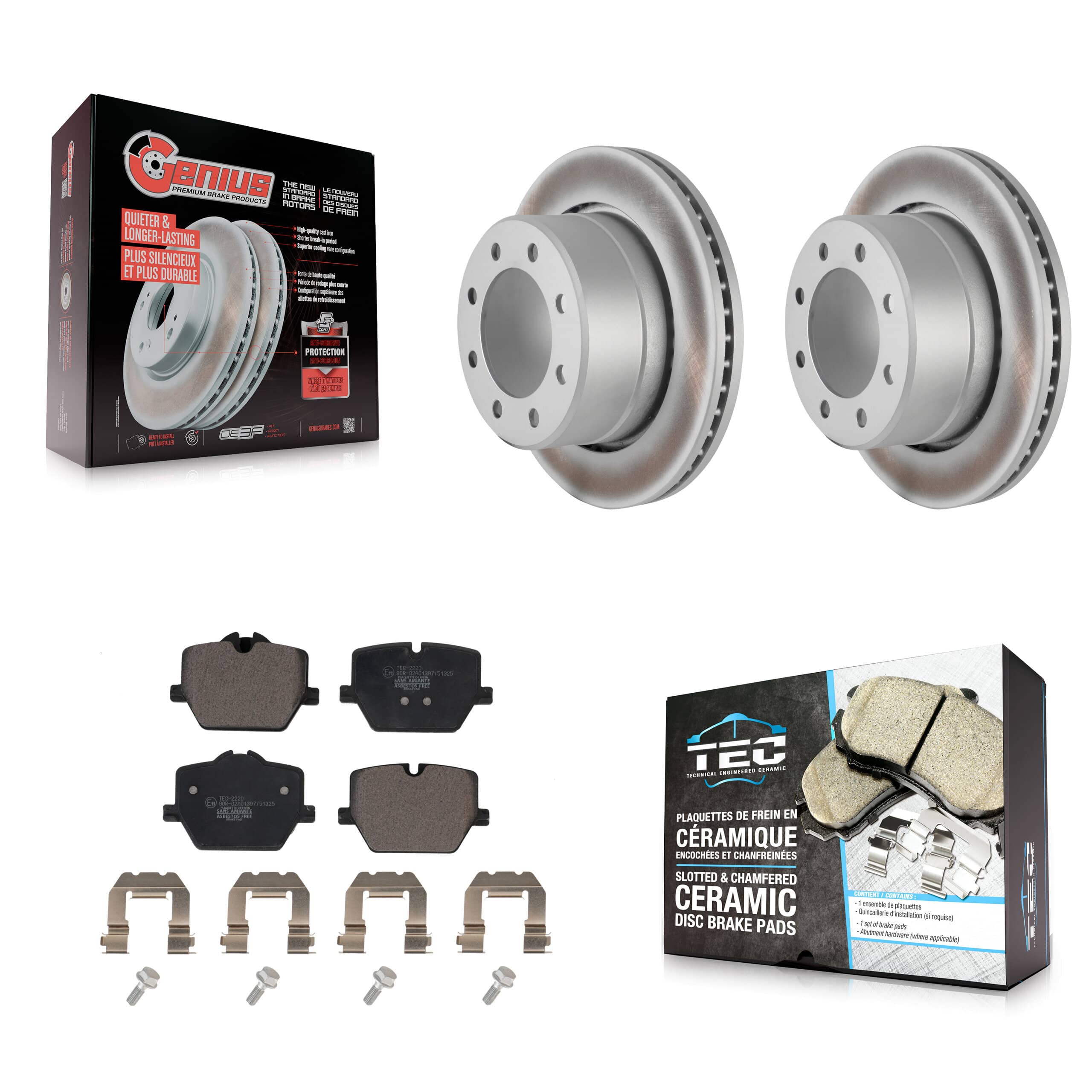 Transit Auto - KGT-104352 - Rear Disc Brake Kits