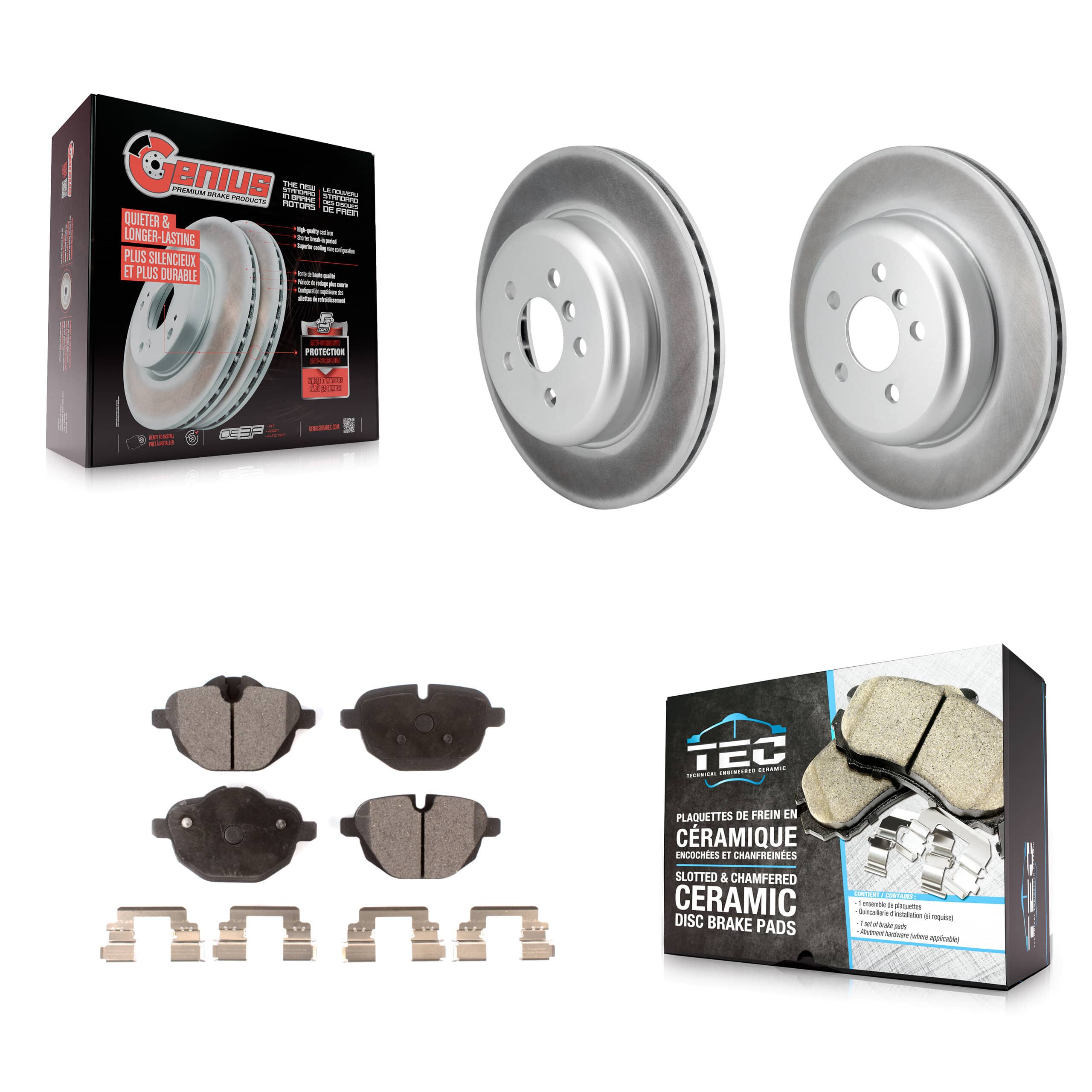 Transit Auto - KGT-104409 - Rear Disc Brake Kits