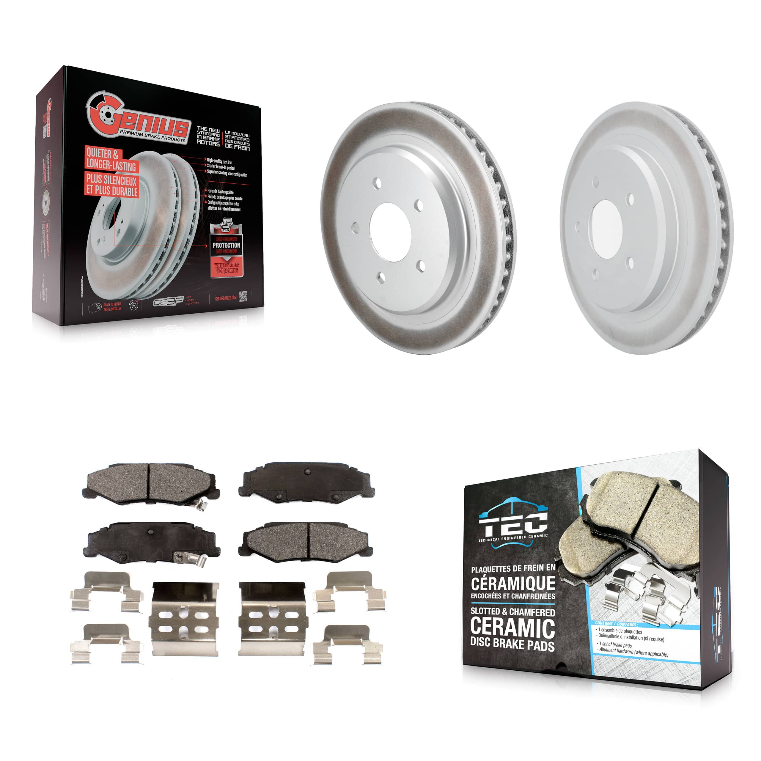 Transit Auto - KGT-104410 - Rear Disc Brake Kits