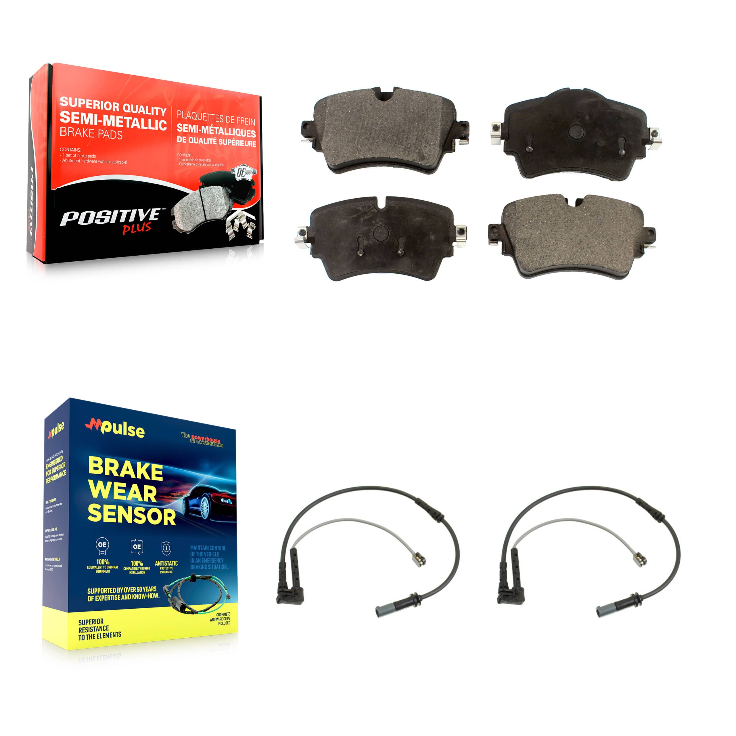 Positive Plus - KPW-100803 - Front Disc Brake Pad Kits