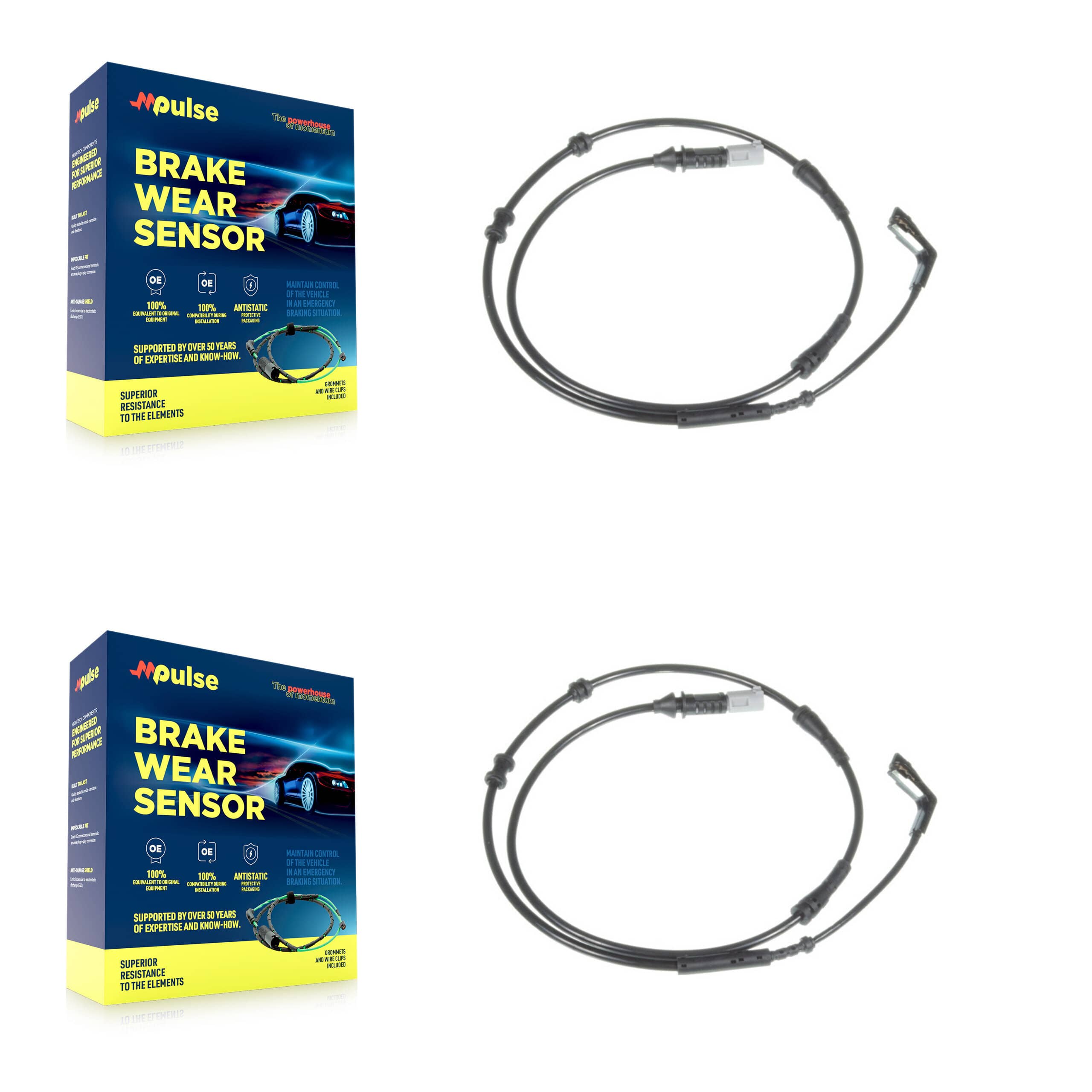 Mpulse - KSE-100320 - Rear Disc Brake Pad Wear Sensor Kits