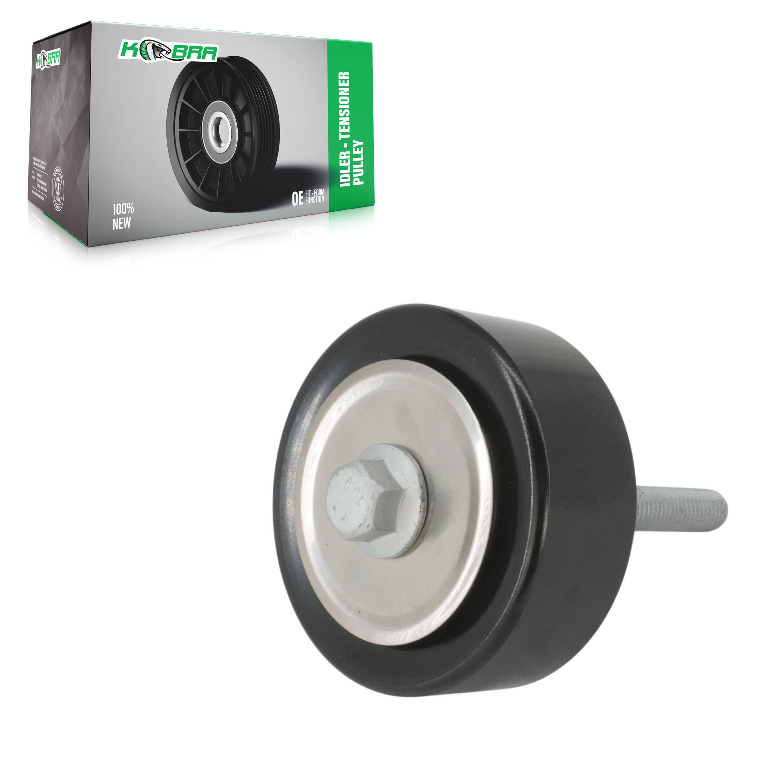 Kobra - KTP-89131 - Smooth Pulley Accessory Drive Belt Idler Pulley