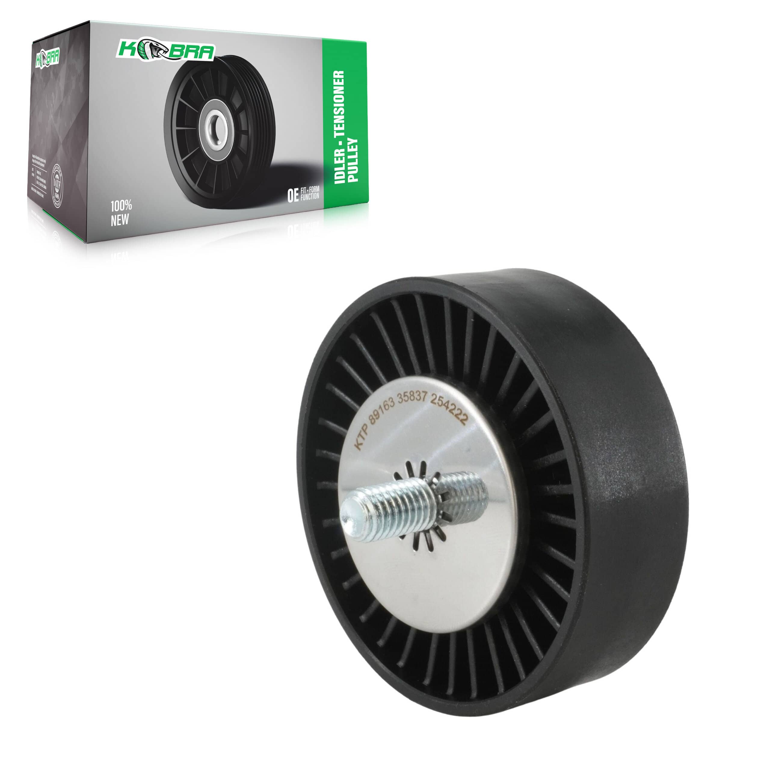 Kobra - KTP-89163 - Accessory Drive Belt Idler Pulley